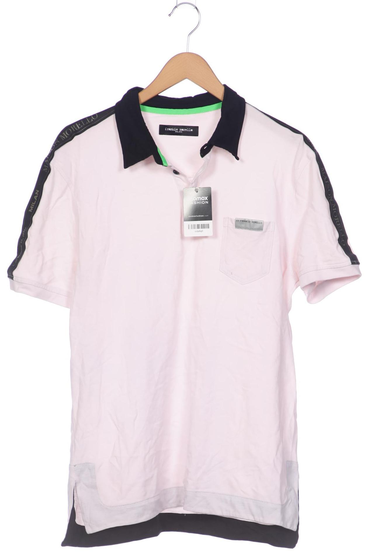 

frankie morello Herren Poloshirt, pink, Gr. 56