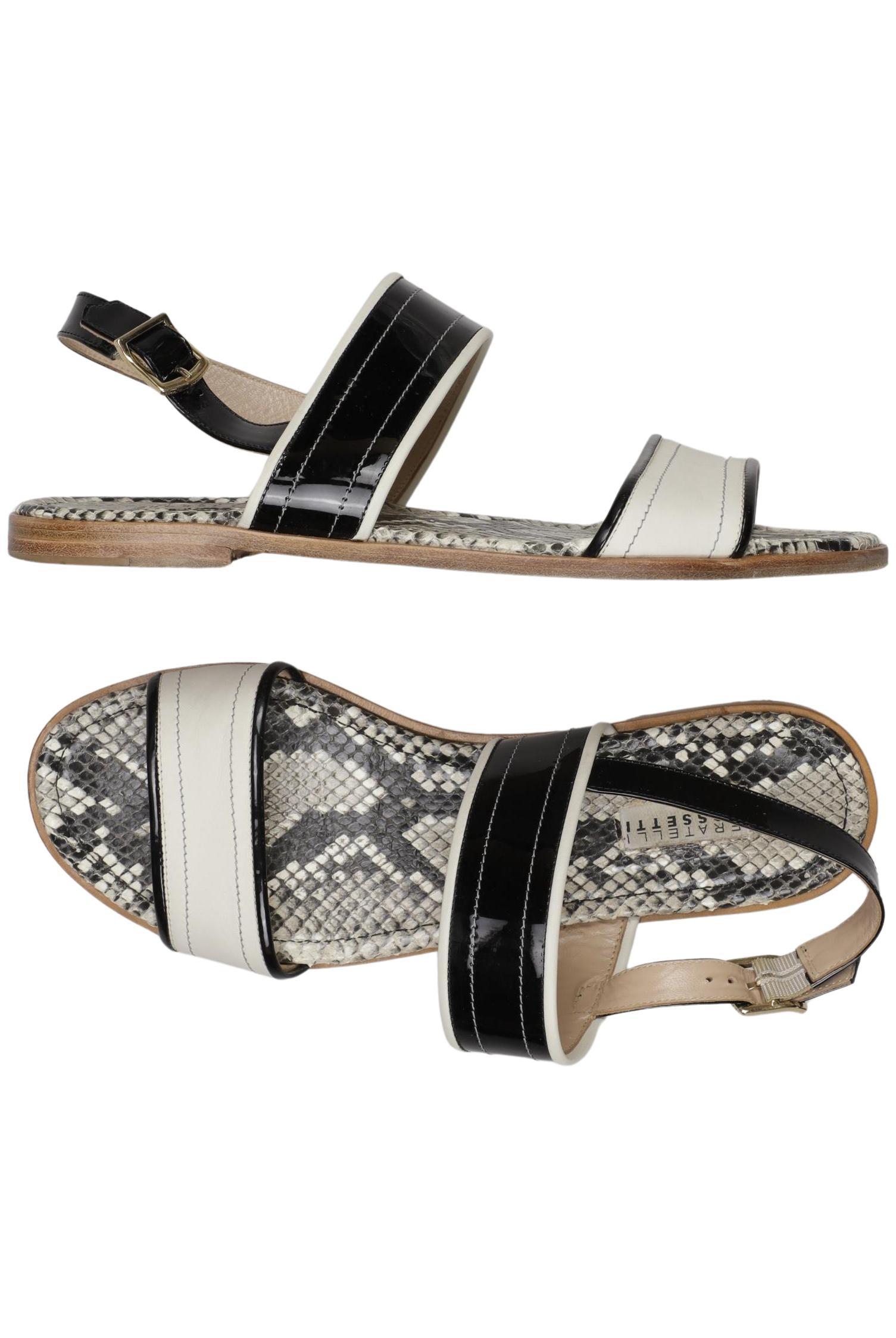 

Fratelli Rossetti Damen Sandale, schwarz, Gr. 39.5