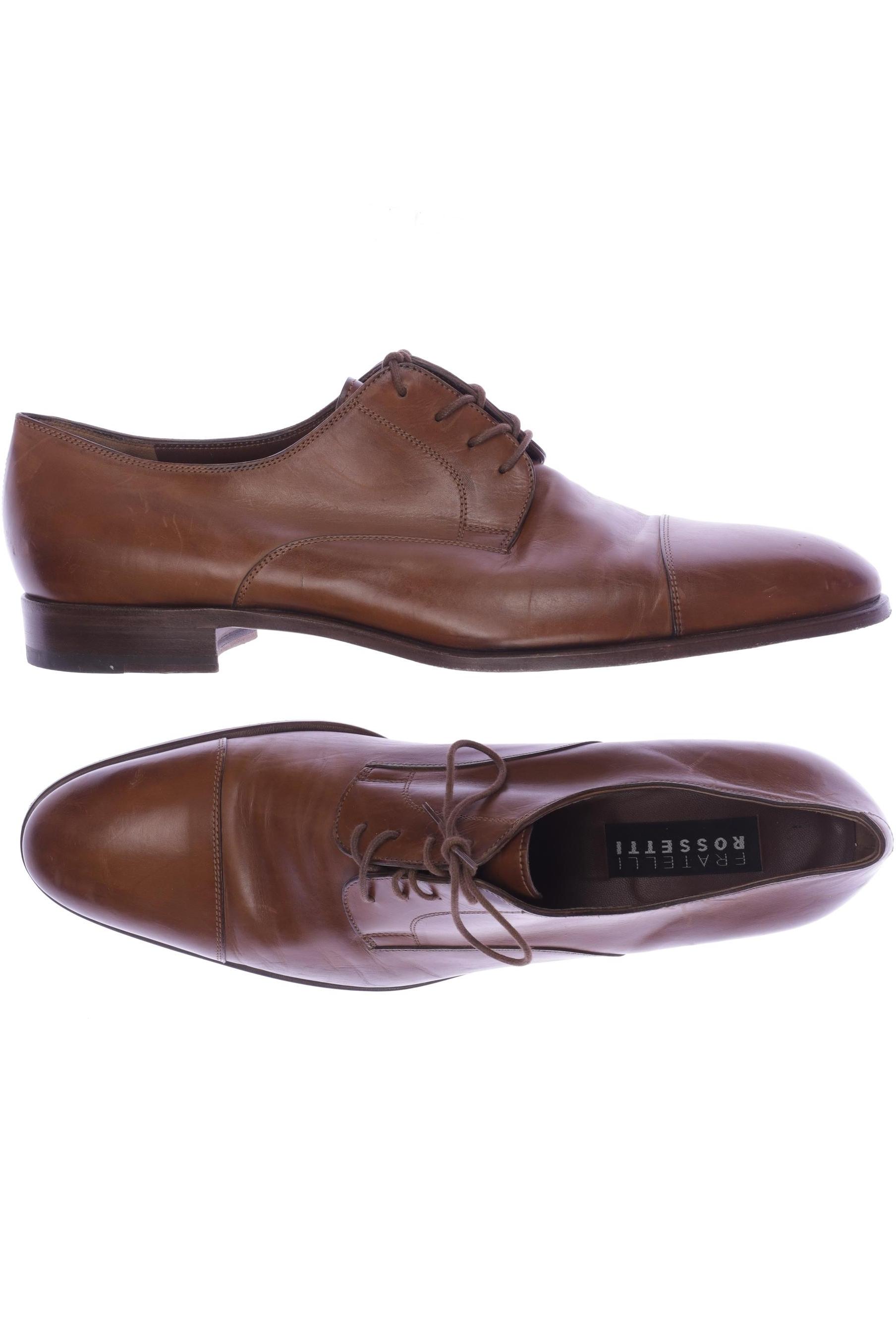 

Fratelli Rossetti Herren Halbschuh, braun, Gr. 10.5