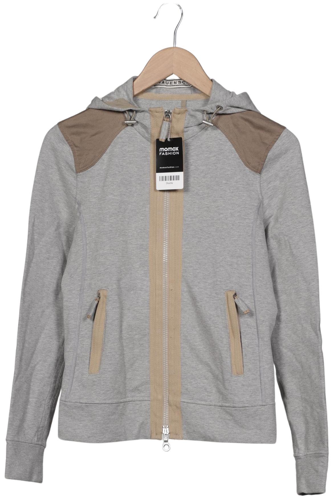 

Frauenschuh Damen Kapuzenpullover, grau, Gr. 36