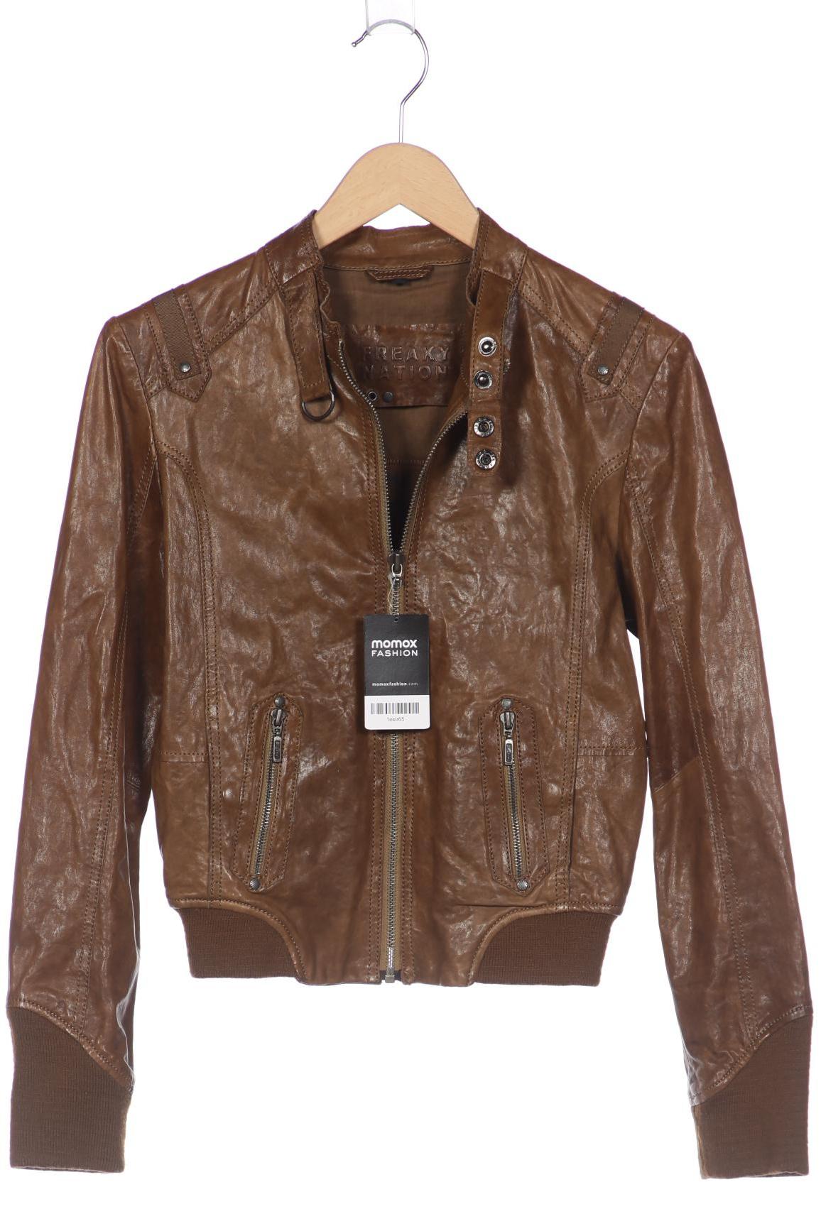 

Freaky Nation Damen Jacke, braun, Gr. 36