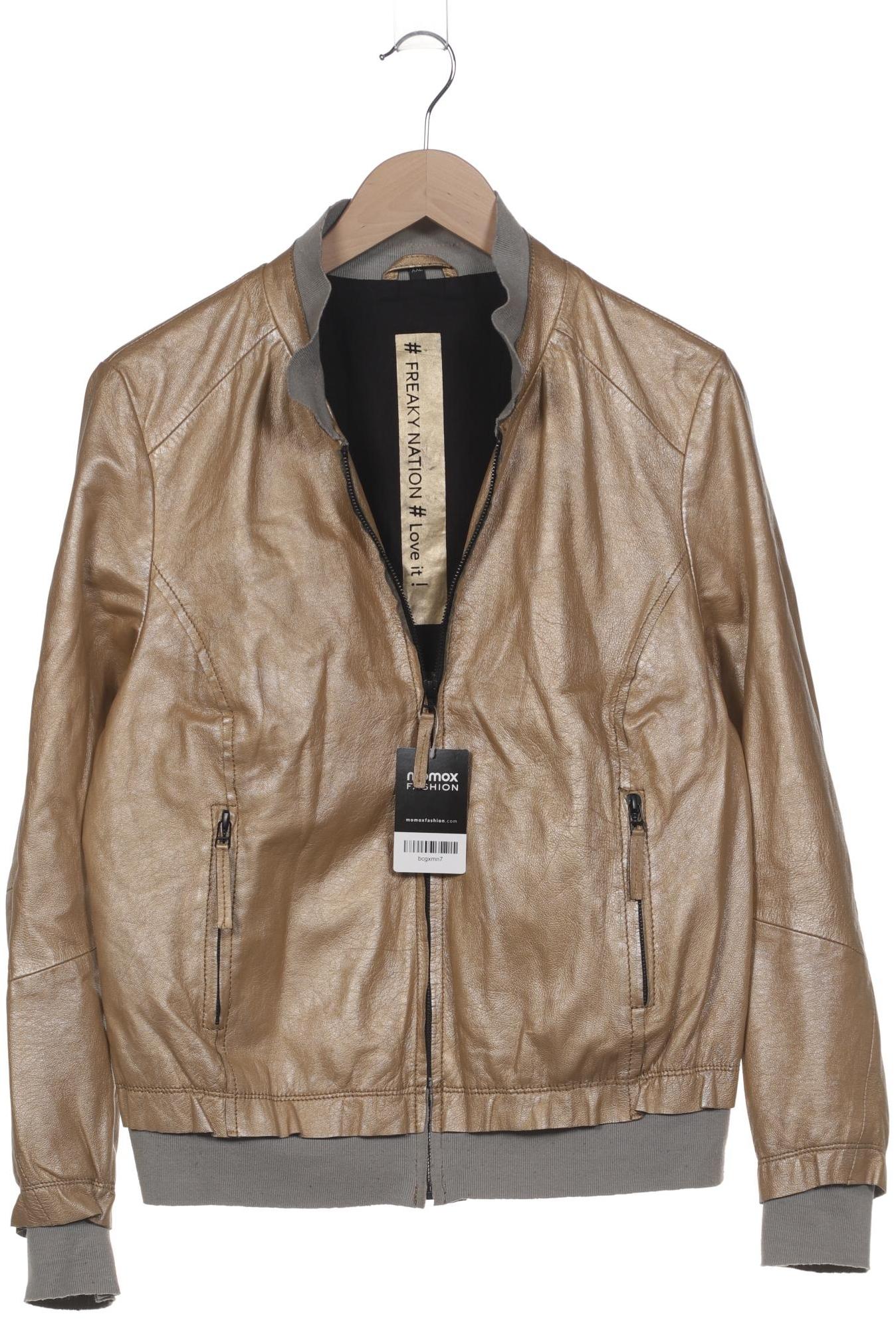 

Freaky Nation Damen Jacke, gold, Gr. 46