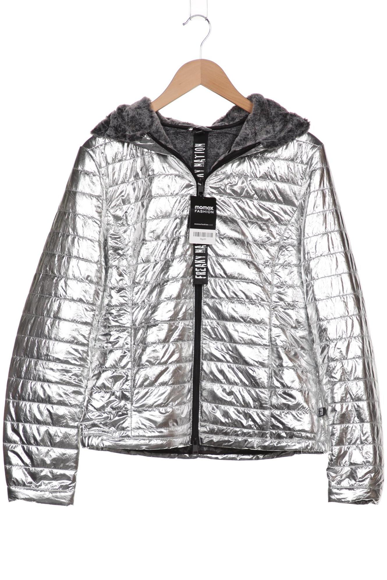 

Freaky Nation Damen Jacke, silber, Gr. 42