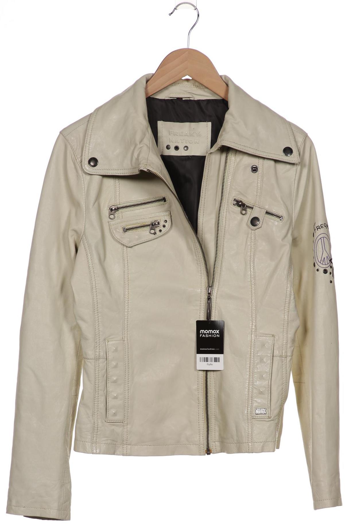 

Freaky Nation Damen Jacke, cremeweiß, Gr. 38