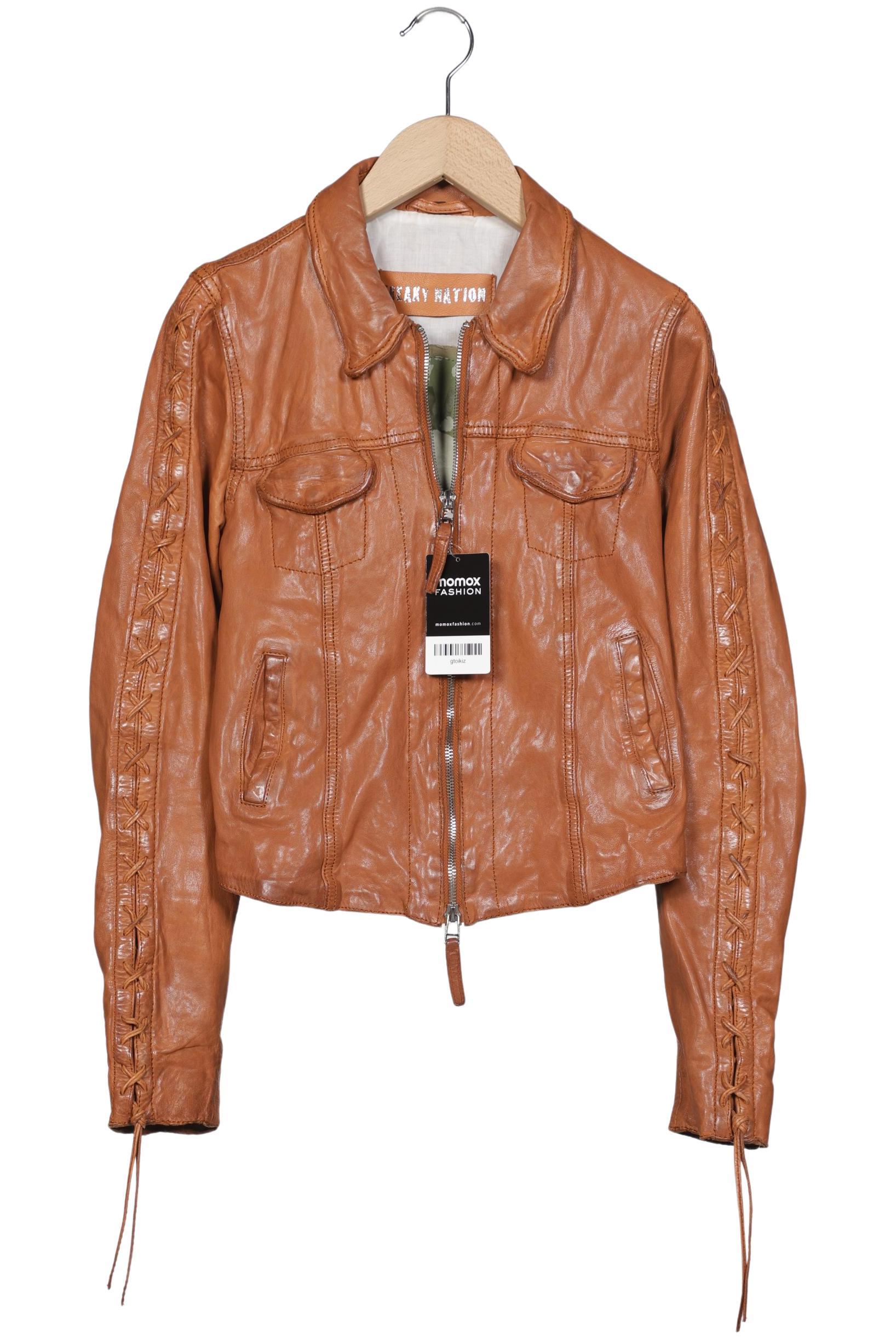 

Freaky Nation Damen Jacke, braun, Gr. 36