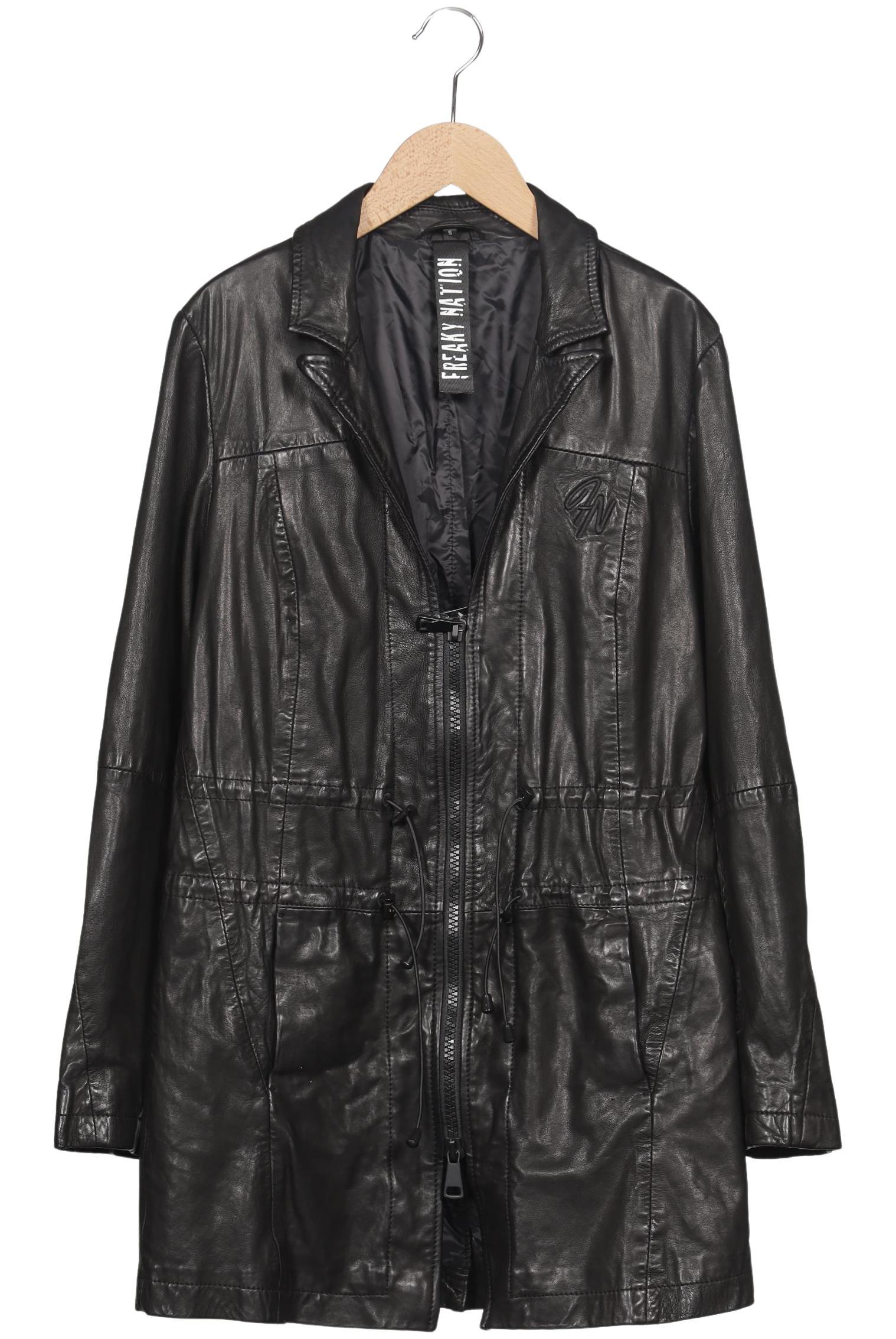 

Freaky Nation Damen Mantel, schwarz, Gr. 36