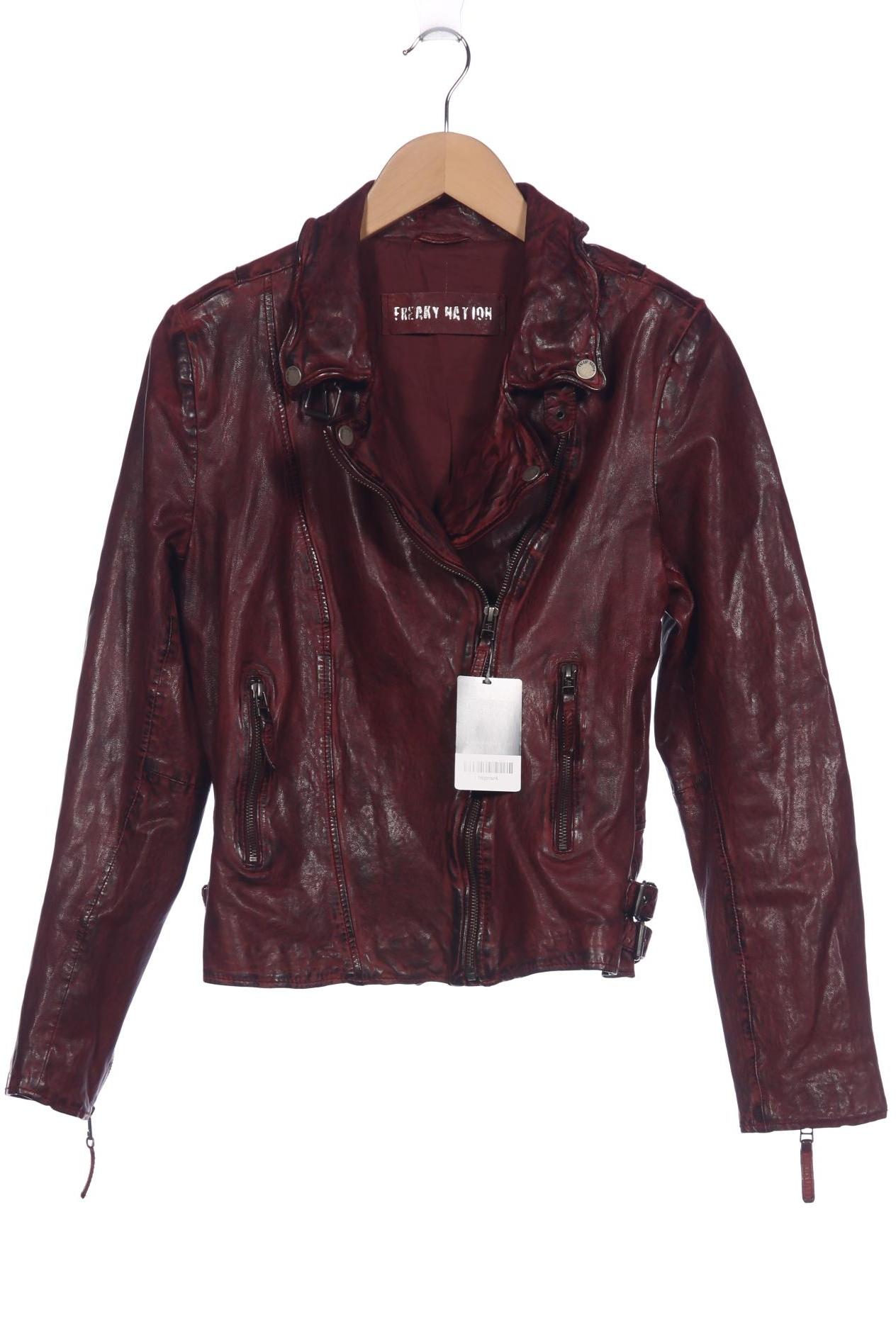 

Freaky Nation Damen Jacke, bordeaux, Gr. 42