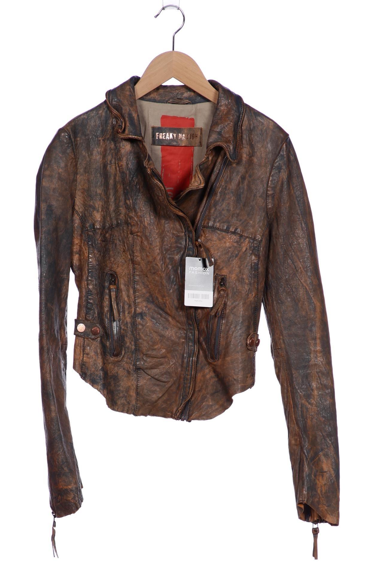

Freaky Nation Damen Jacke, braun, Gr. 42
