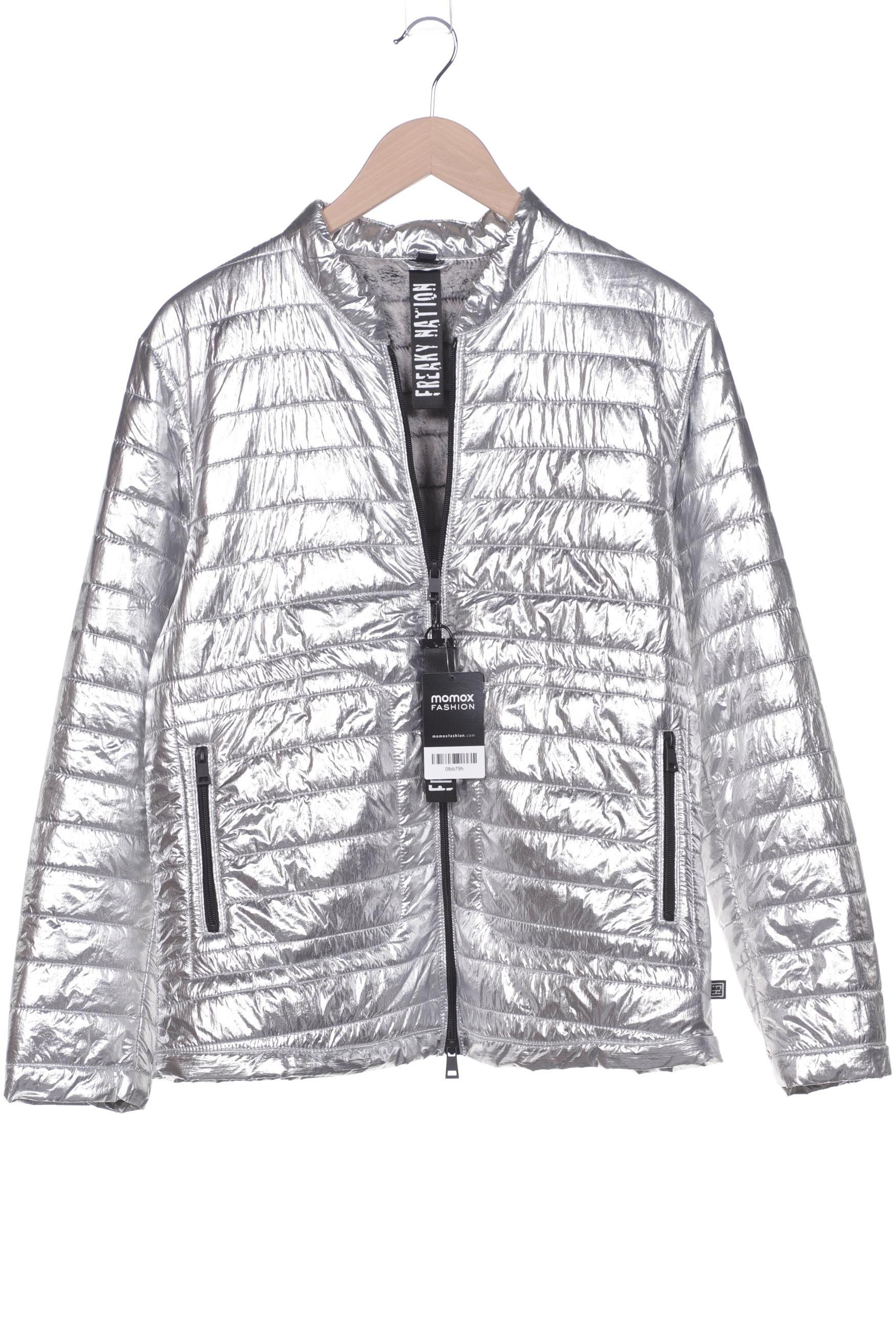 

Freaky Nation Damen Jacke, silber, Gr. 38