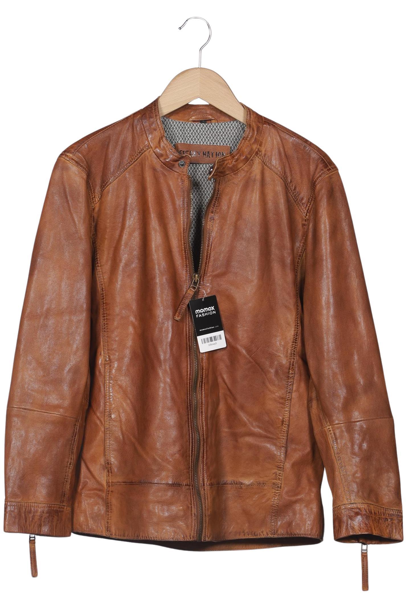 Thumbnail - Freaky Nation Herren Jacke, braun, Gr. 46