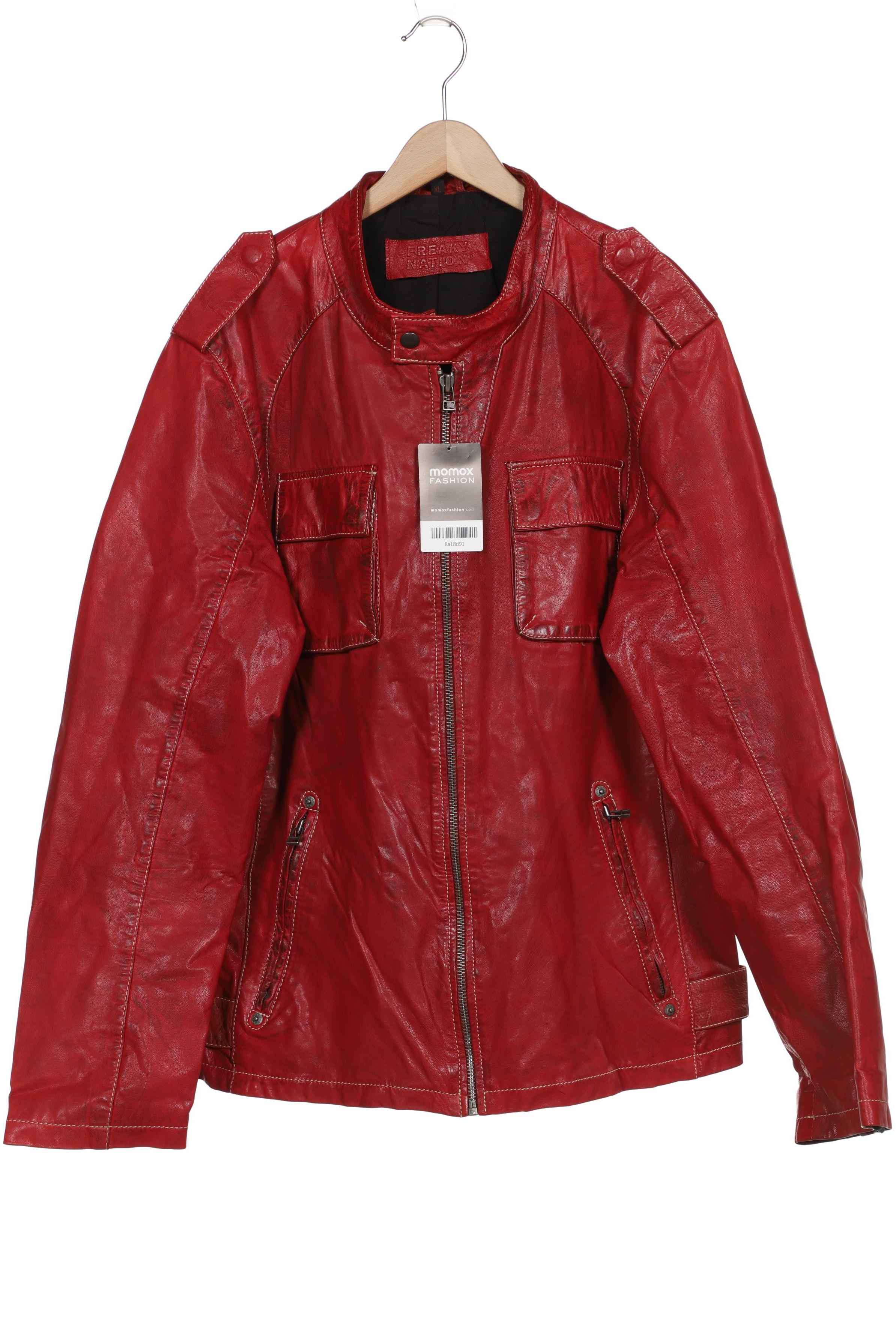 

Freaky Nation Herren Jacke, rot, Gr. 54