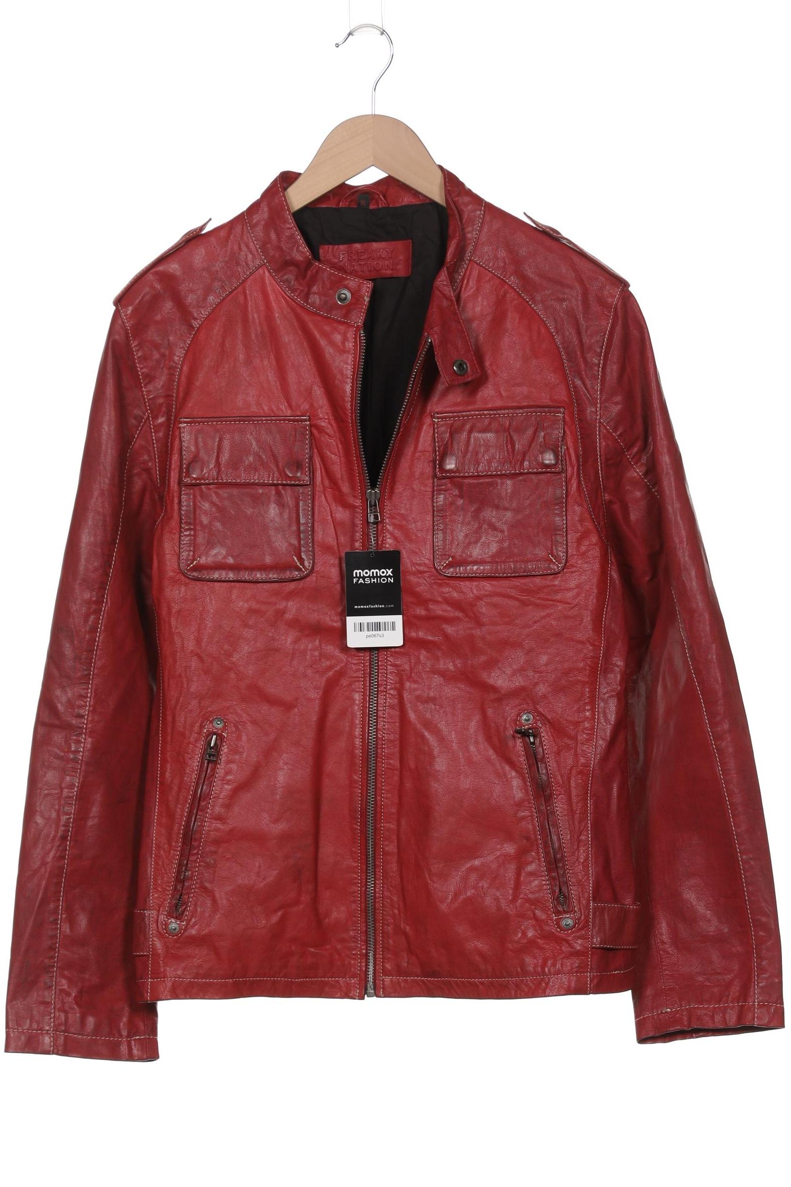 

Freaky Nation Herren Jacke, rot, Gr. 54
