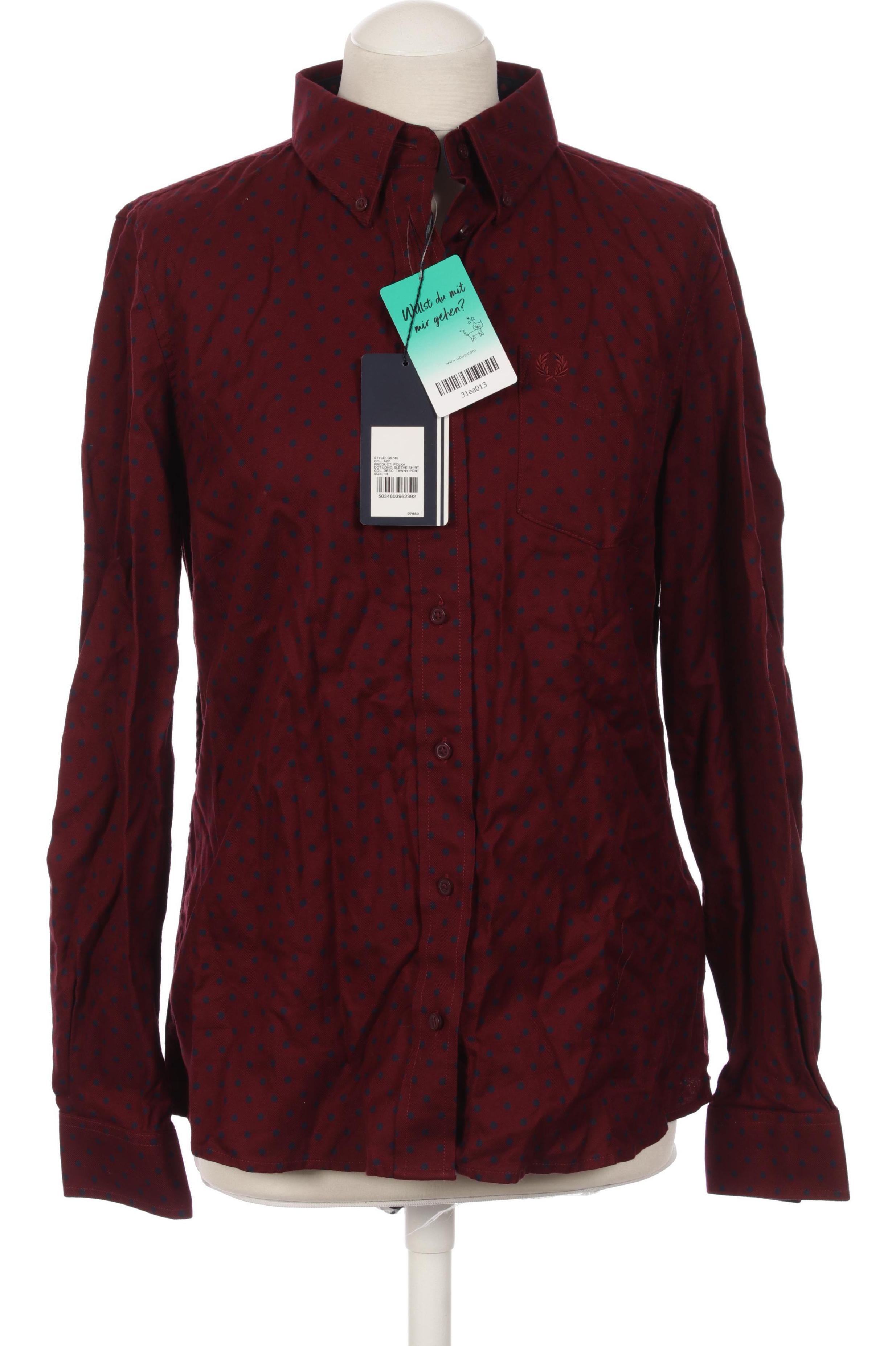 

Fred Perry Damen Bluse, rot, Gr. 40