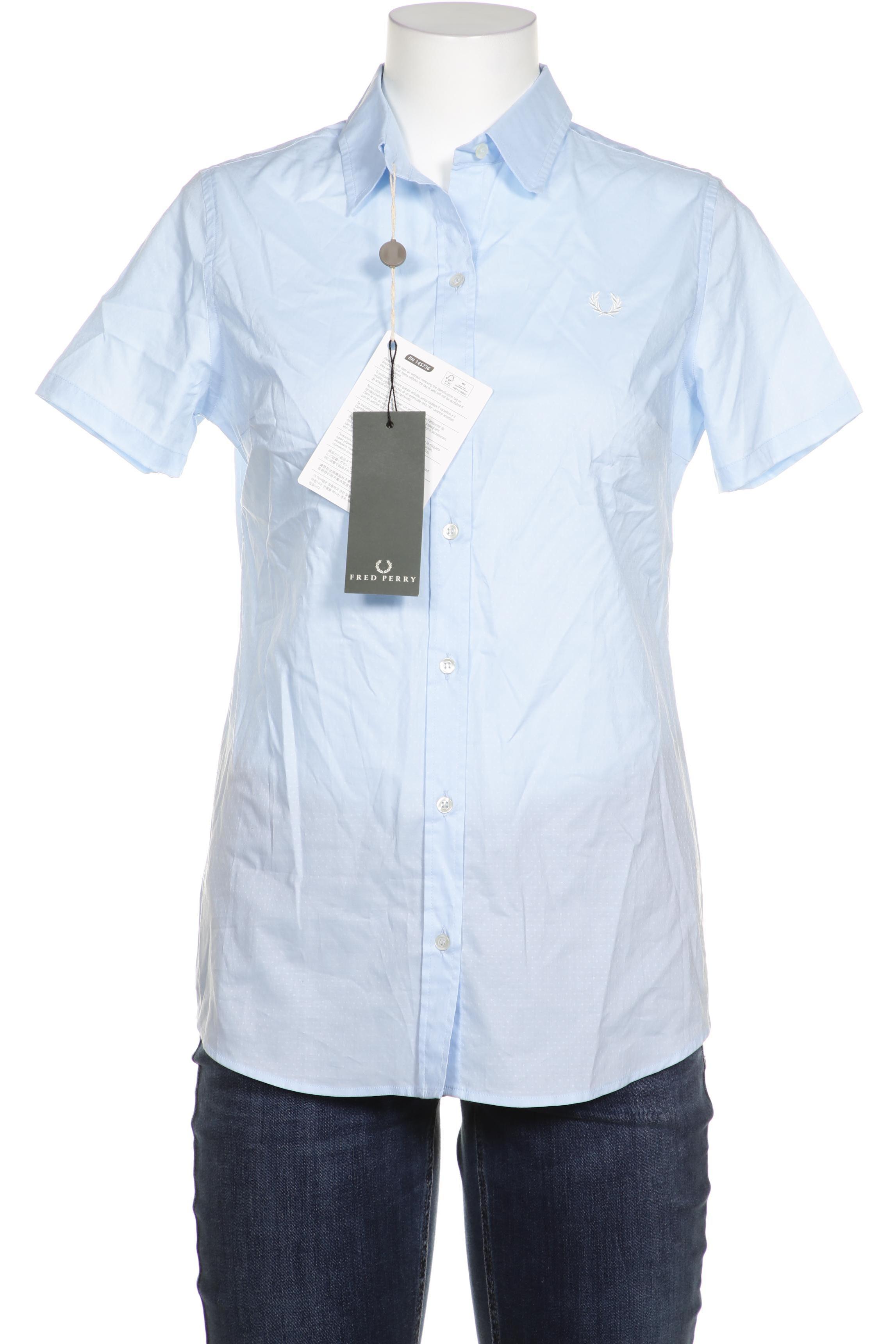

Fred Perry Damen Bluse, blau, Gr.