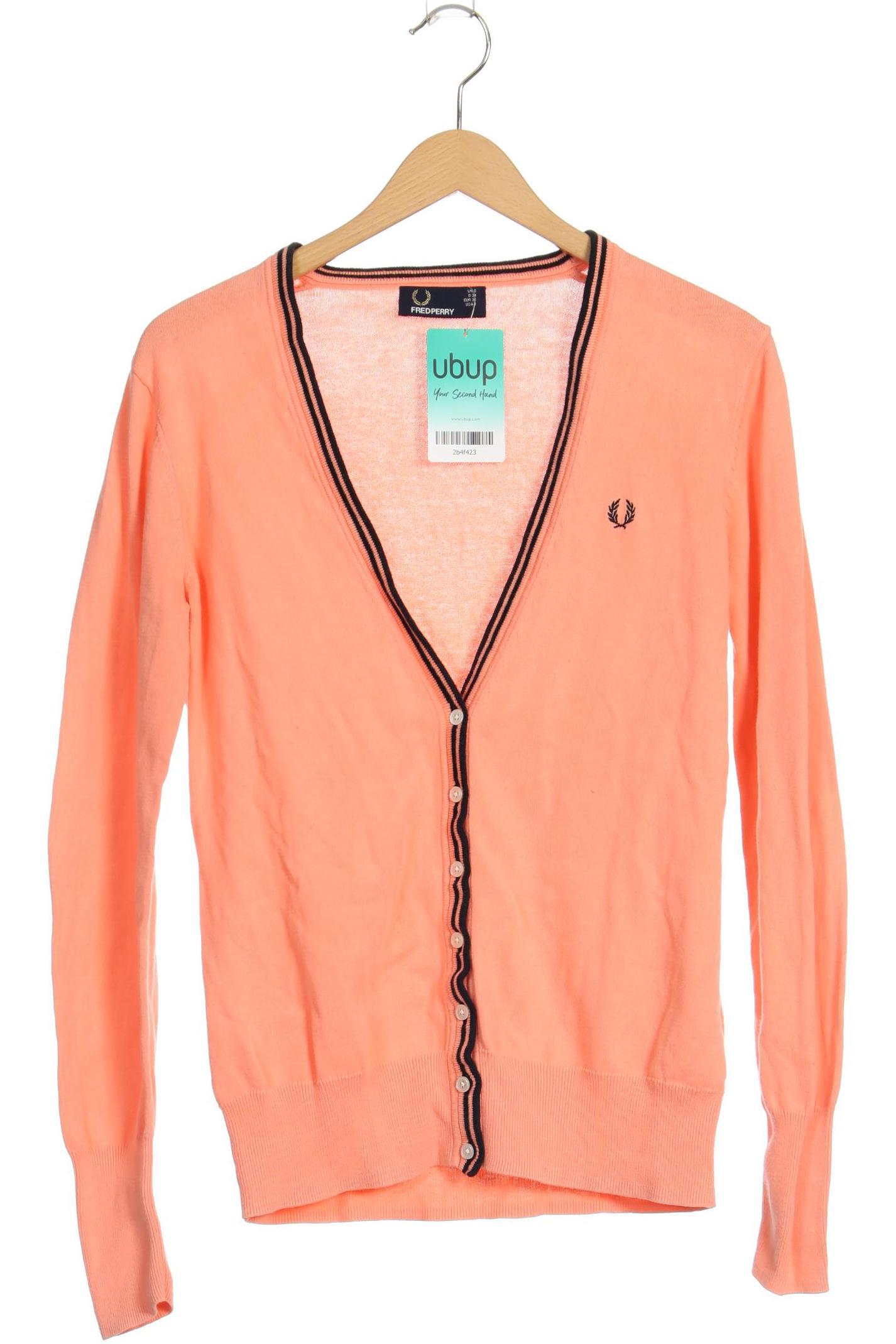 

Fred Perry Damen Strickjacke, orange, Gr. 34