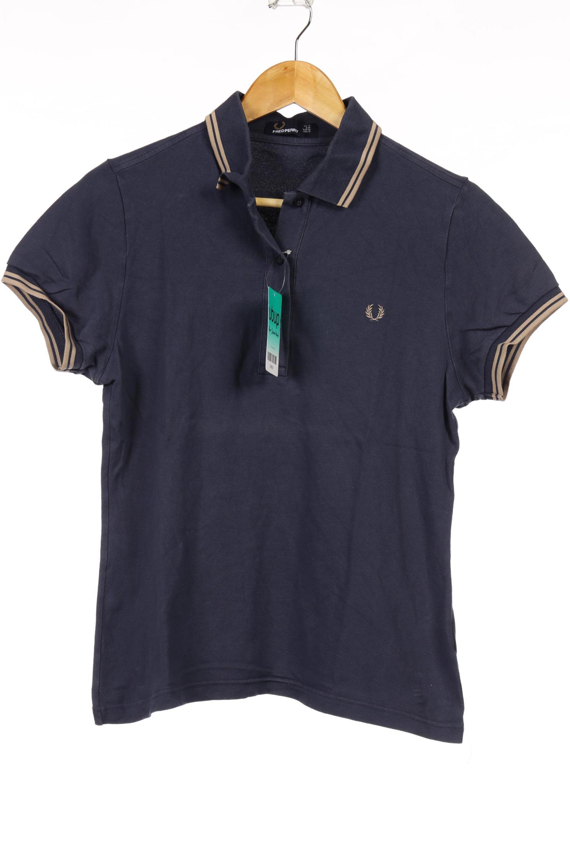 

Fred Perry Damen Poloshirt, blau, Gr. 42