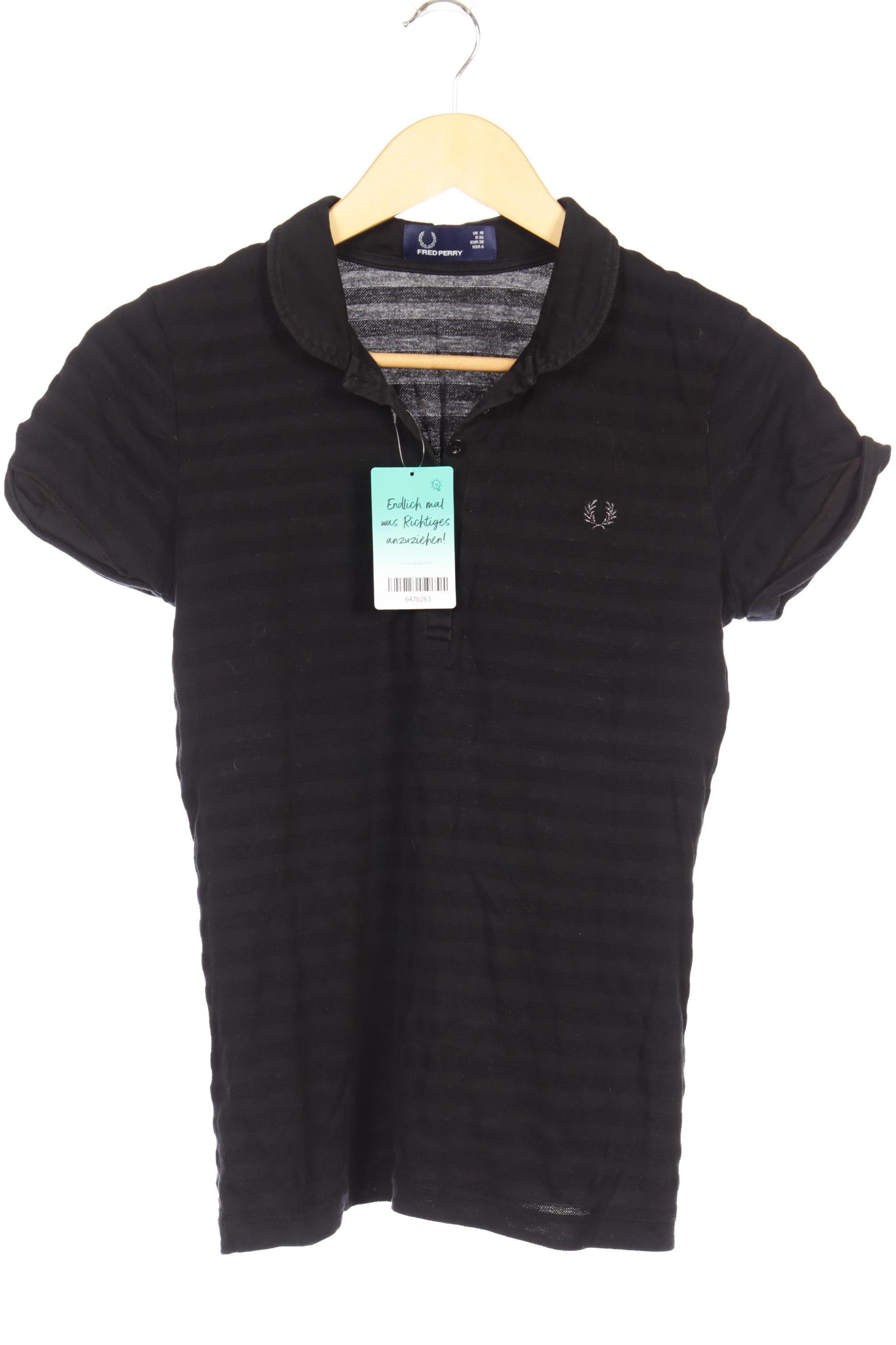 

Fred Perry Damen Poloshirt, schwarz, Gr. 36
