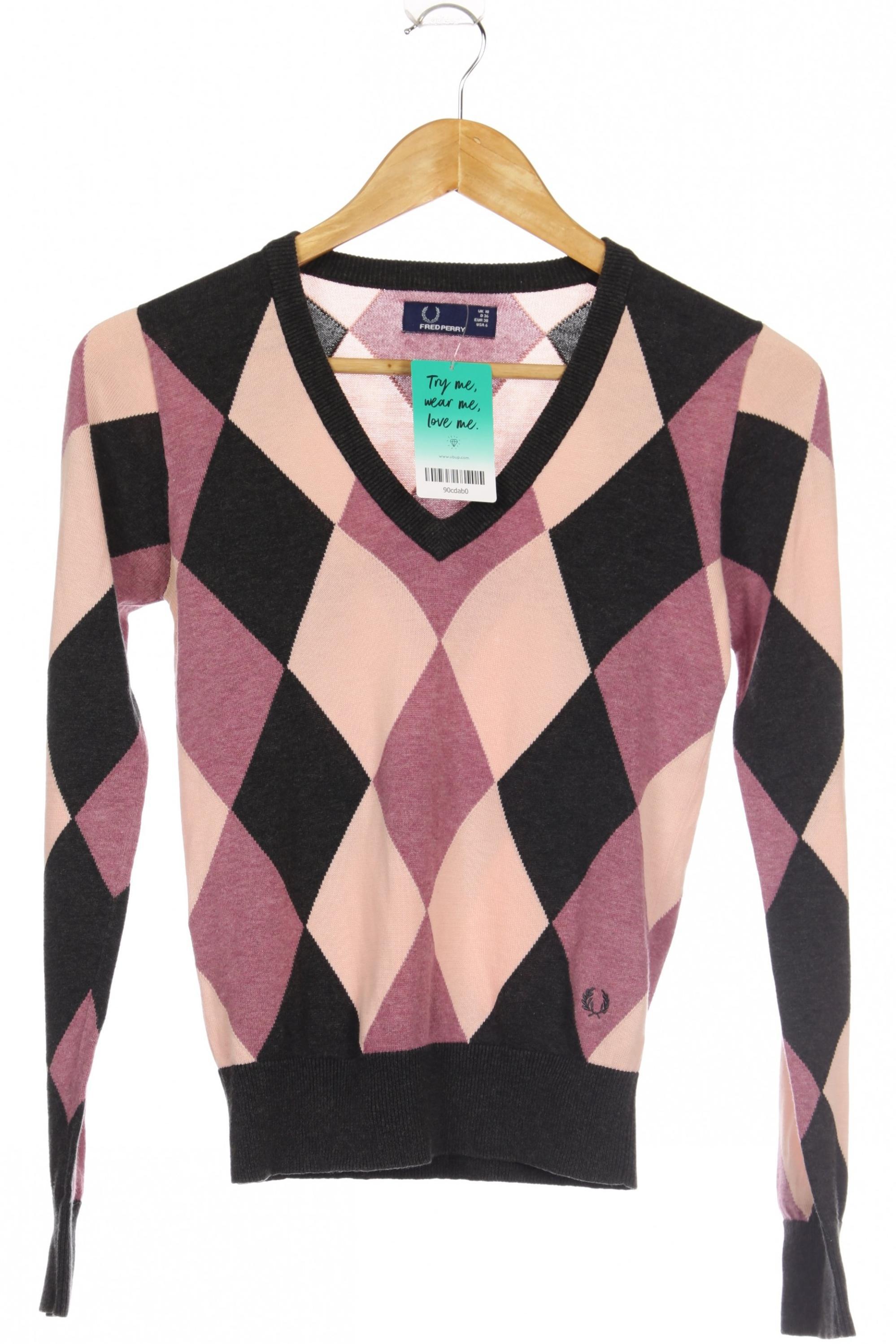 

Fred Perry Damen Pullover, pink, Gr. 38