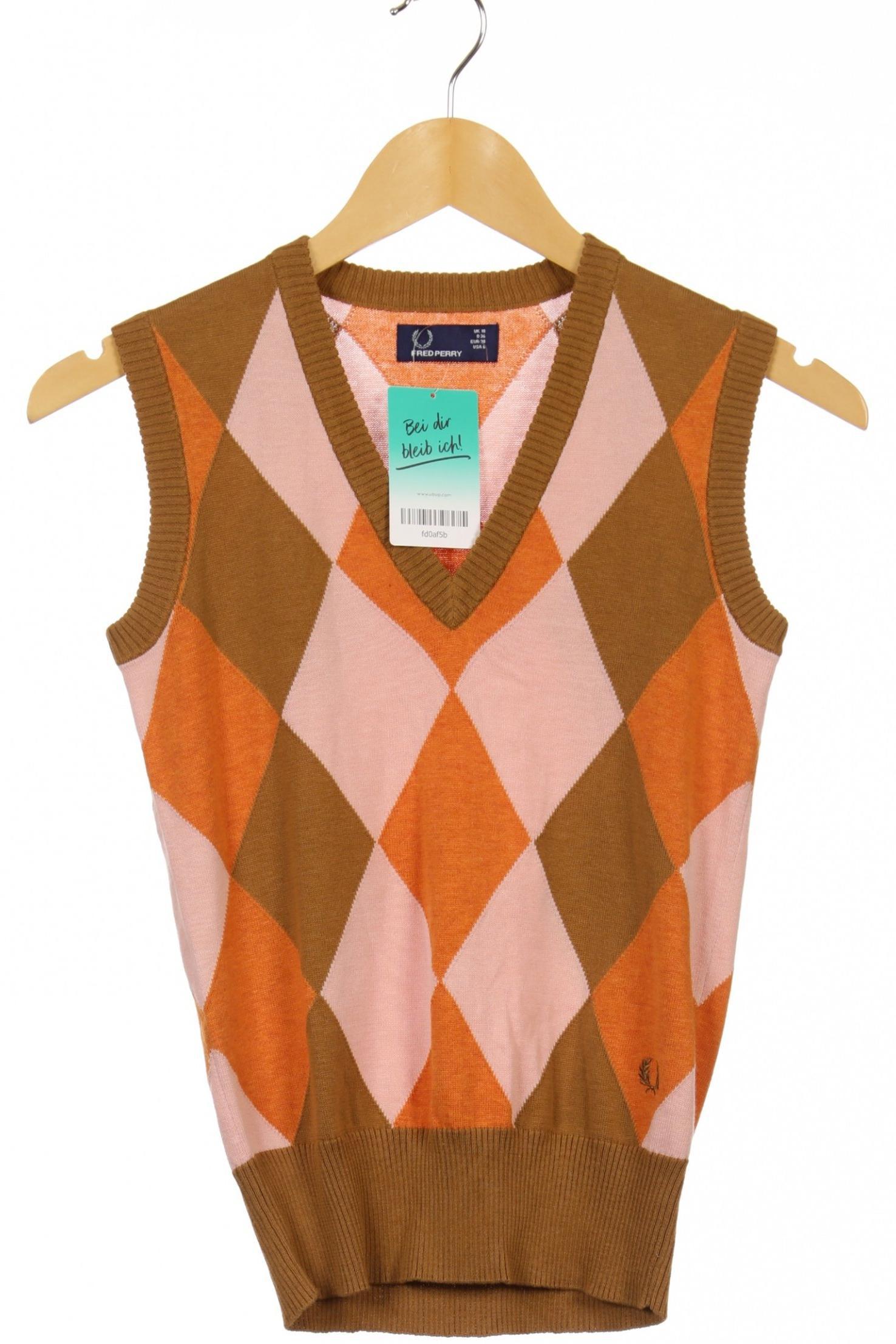 

Fred Perry Damen Weste, grün, Gr. 38