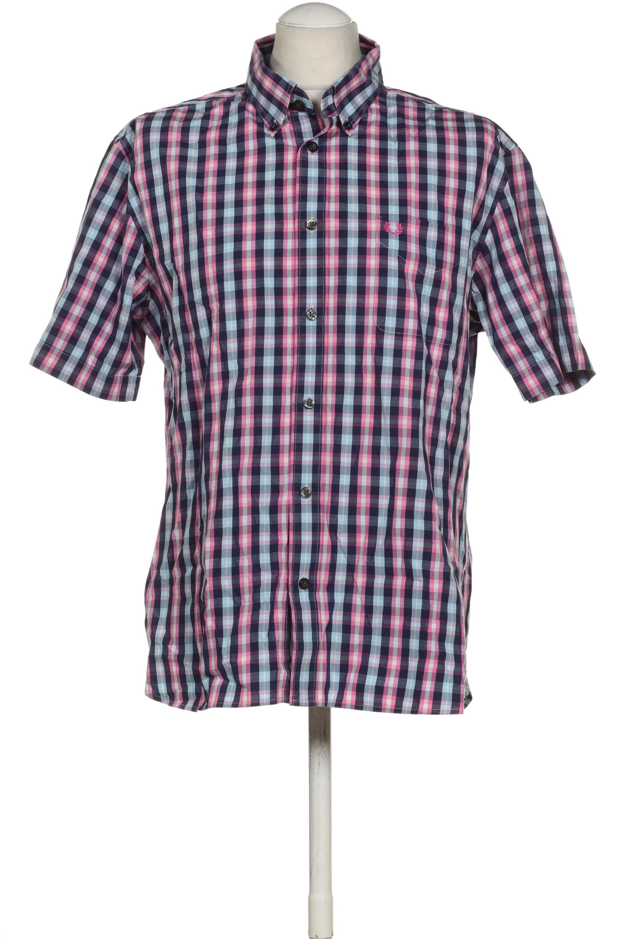 Thumbnail - Fred Perry Herren Hemd, blau, Gr.