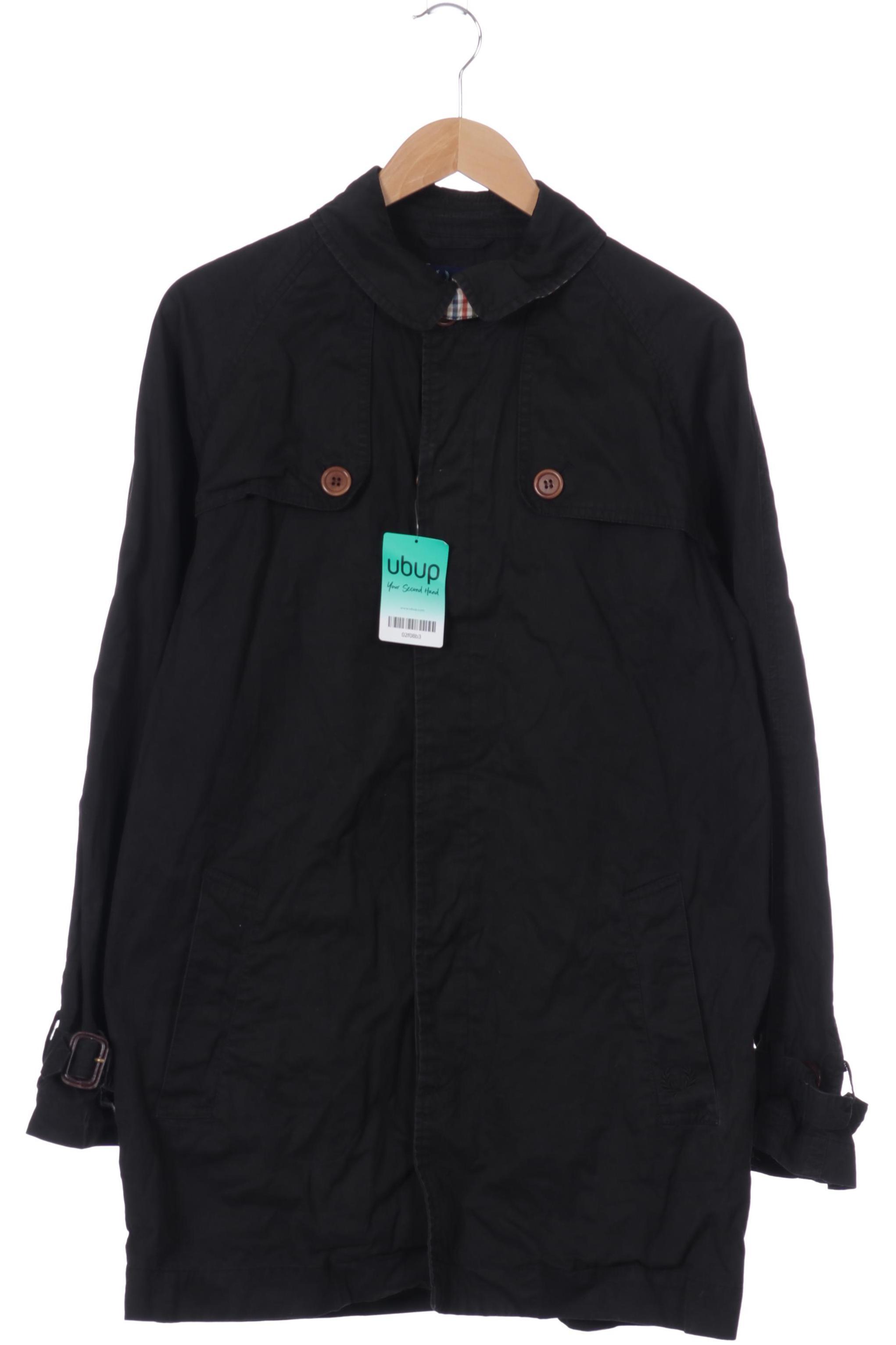 Thumbnail - Fred Perry Herren Mantel, schwarz, Gr.