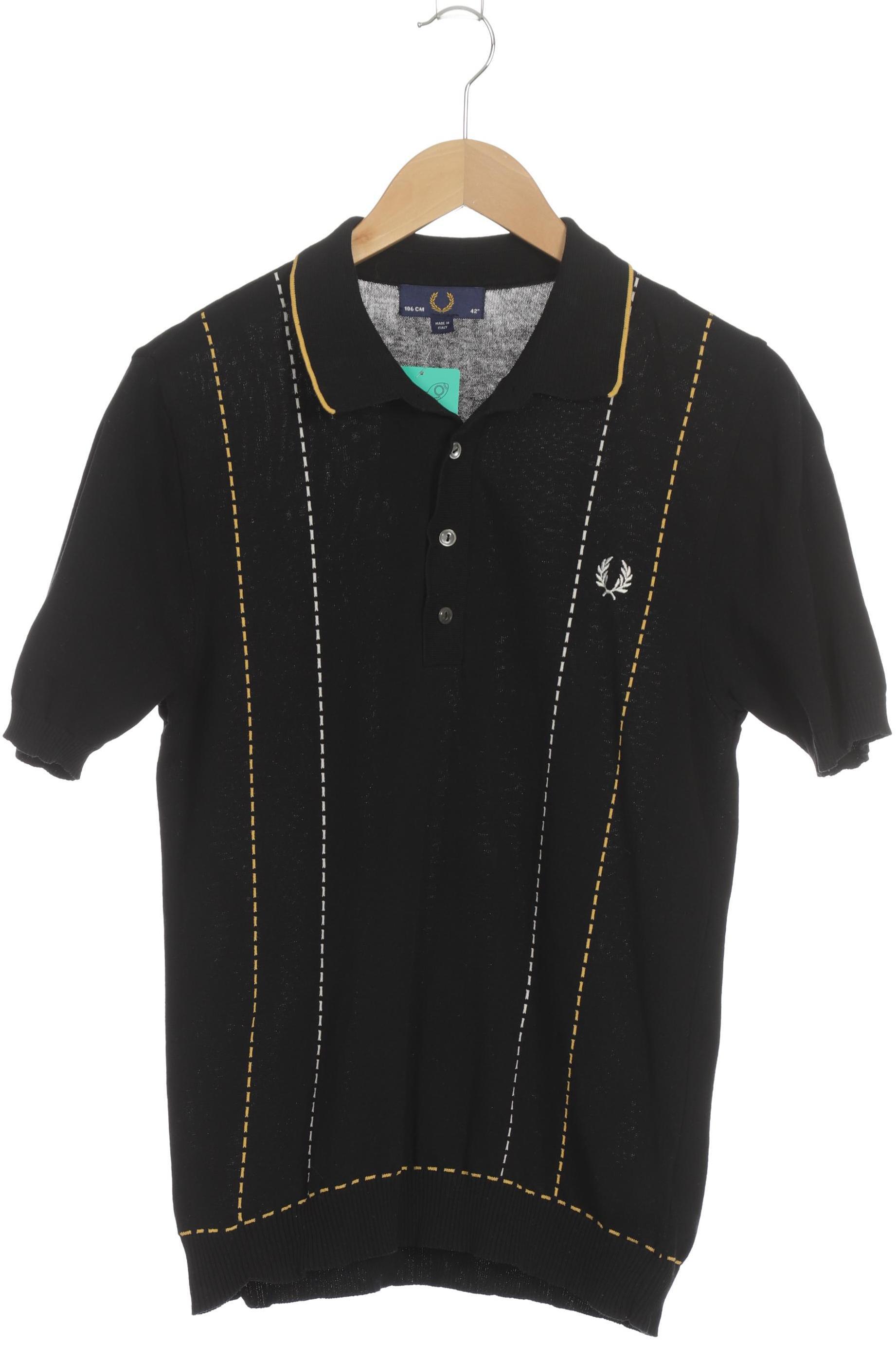 Thumbnail - Fred Perry Herren Poloshirt, schwarz, Gr. 42