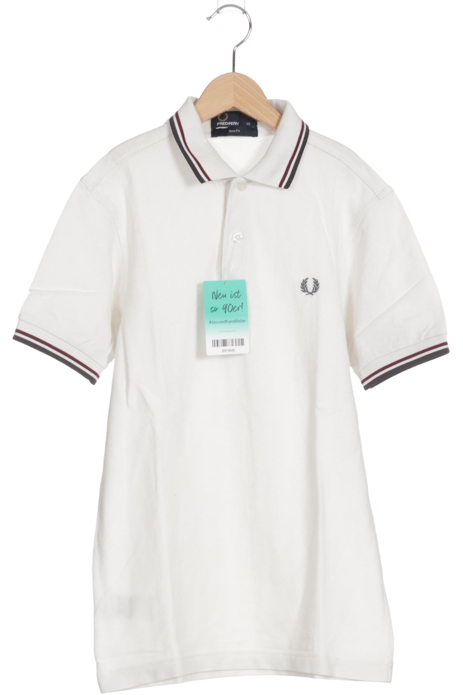 

Fred Perry Herren Poloshirt, weiß, Gr.