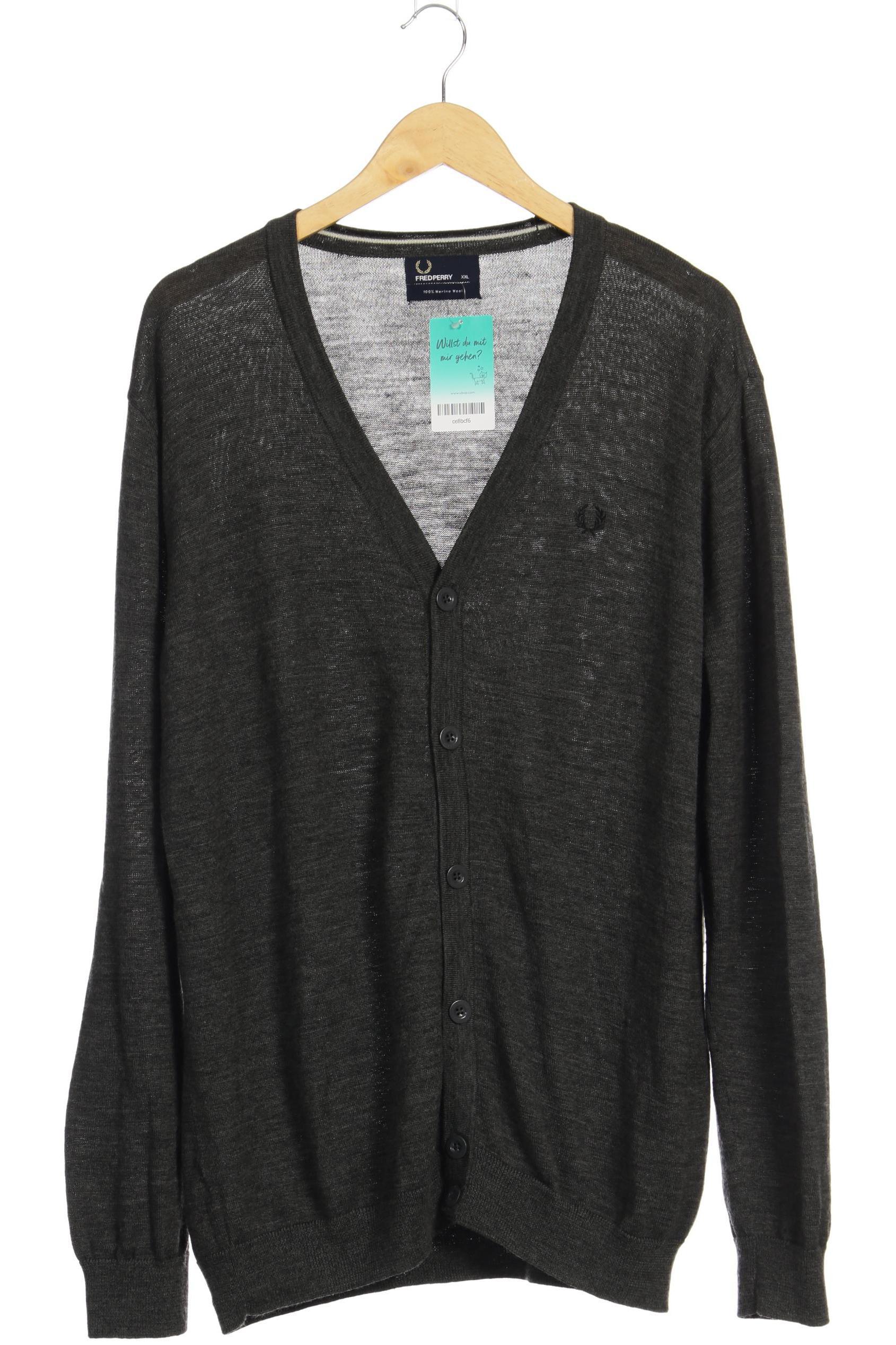 

Fred Perry Herren Strickjacke, grau, Gr.