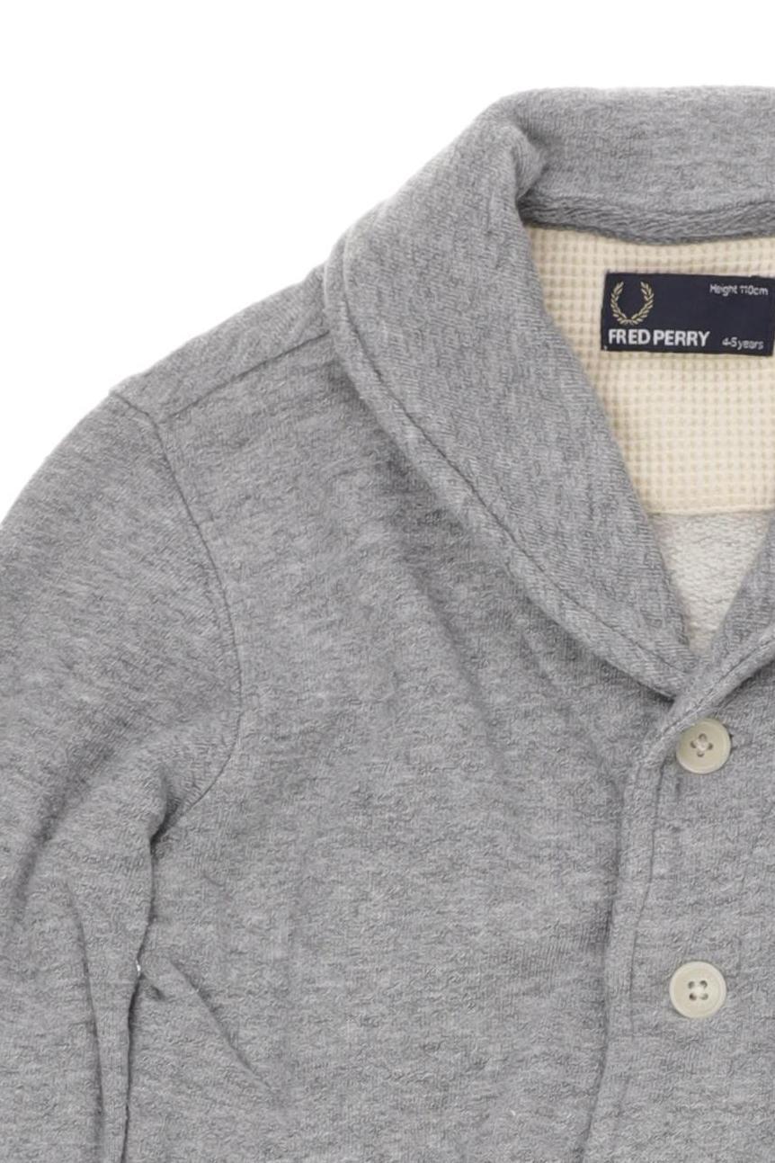 Thumbnail - Fred Perry Jungen Strickjacke, grau, Gr. 104