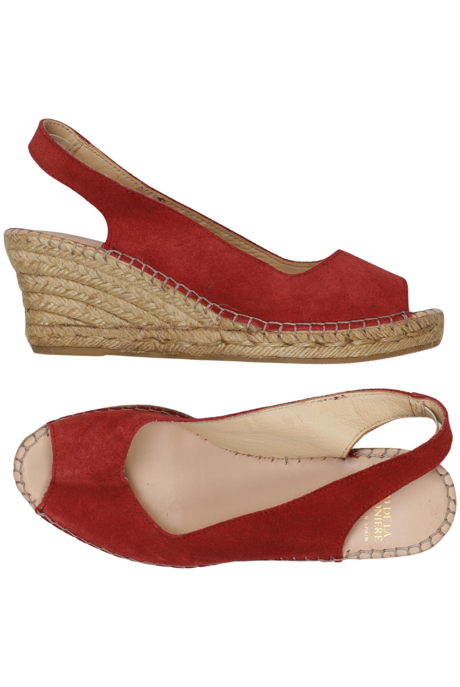 

Fred DE LA Bretoniere Damen Sandale, rot, Gr. 38