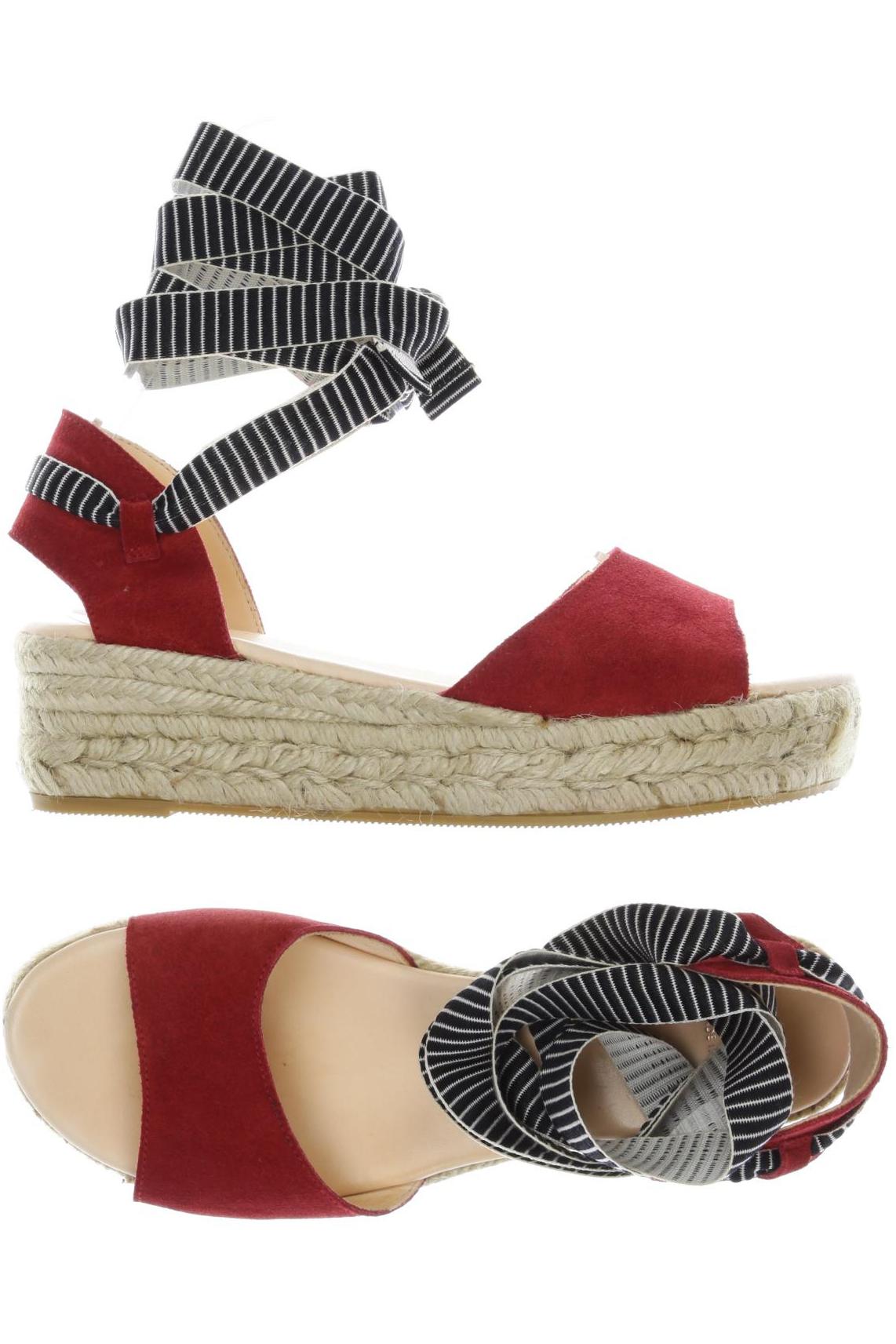 

Fred DE LA Bretoniere Damen Sandale, rot, Gr. 38