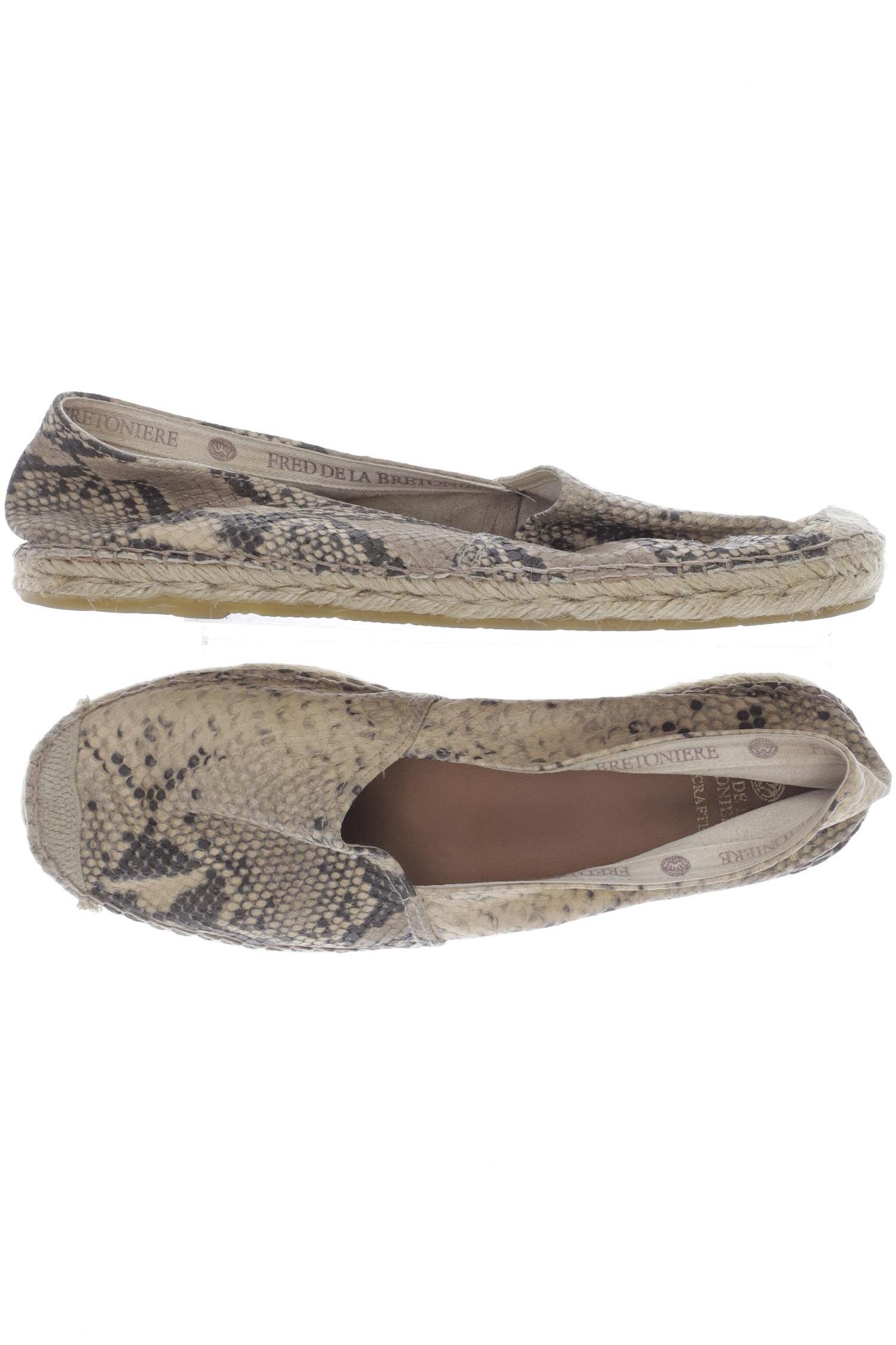 

Fred DE LA Bretoniere Damen Halbschuh, beige, Gr. 40
