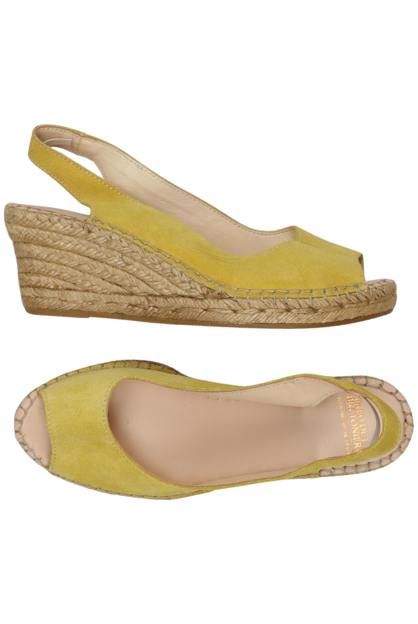 

Fred DE LA Bretoniere Damen Pumps, gelb, Gr. 39