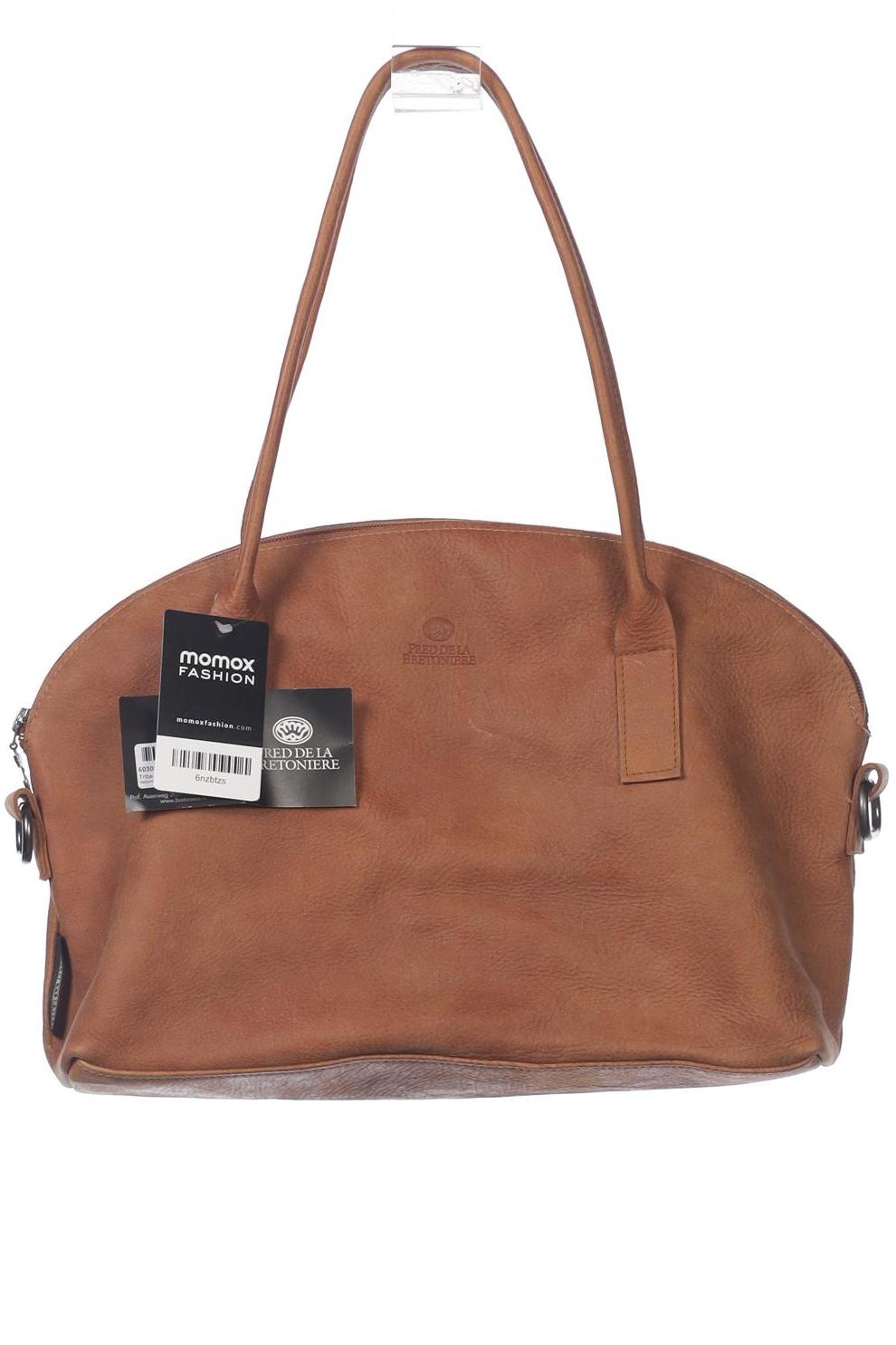 

Fred DE LA Bretoniere Damen Handtasche, braun, Gr.