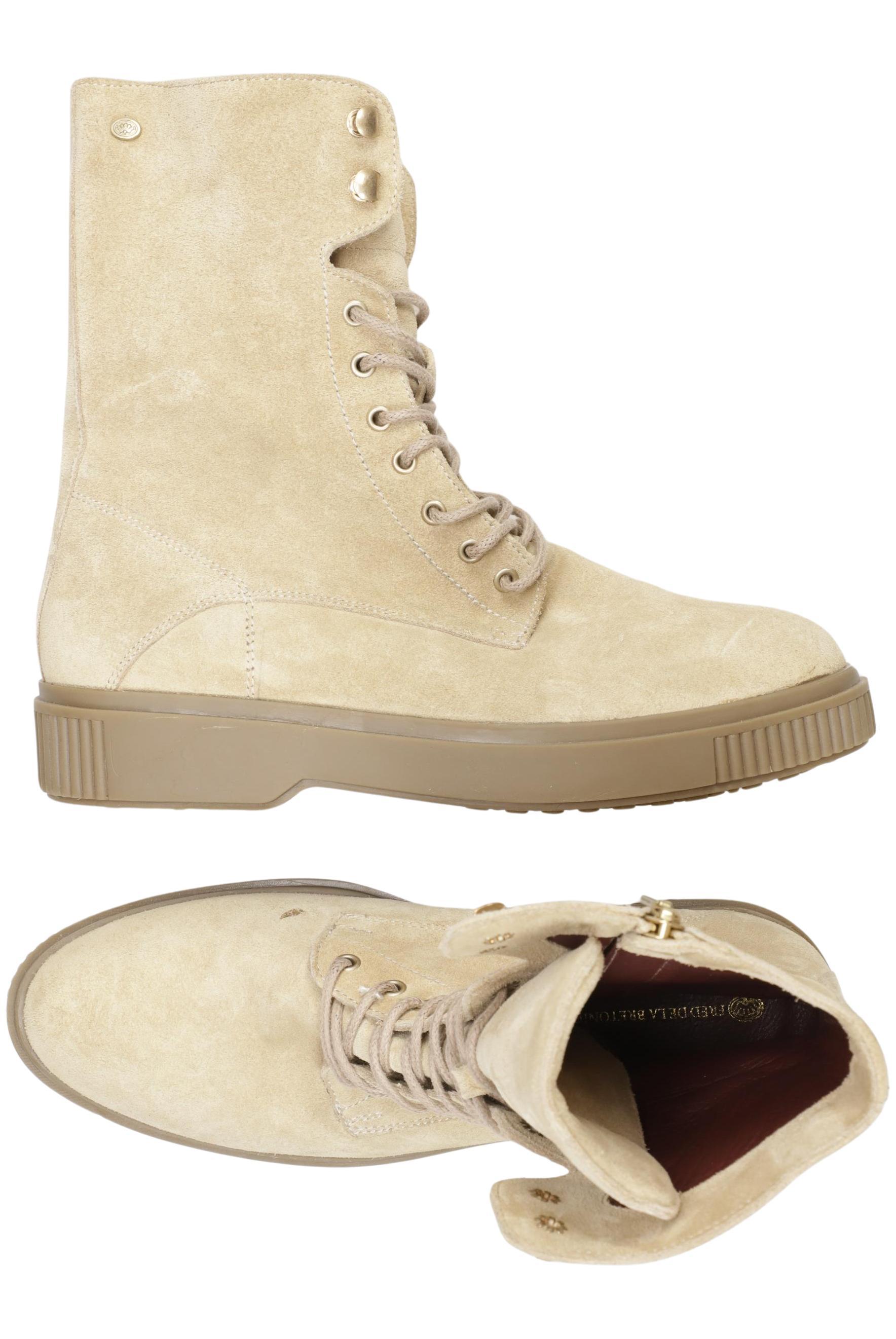 

Fred DE LA Bretoniere Damen Stiefelette, beige, Gr. 39