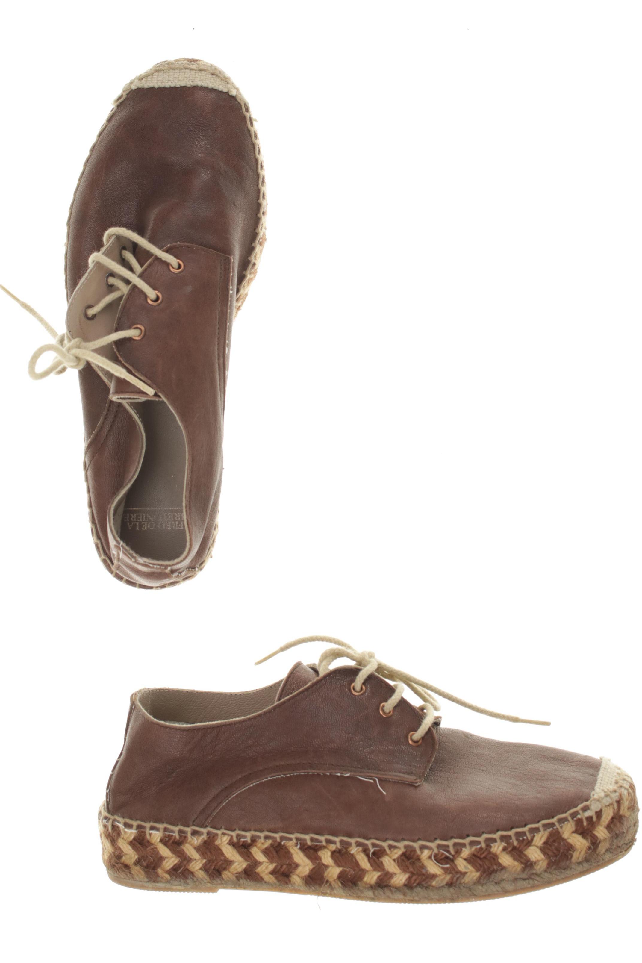 

Fred DE LA Bretoniere Damen Halbschuh, braun, Gr. 38