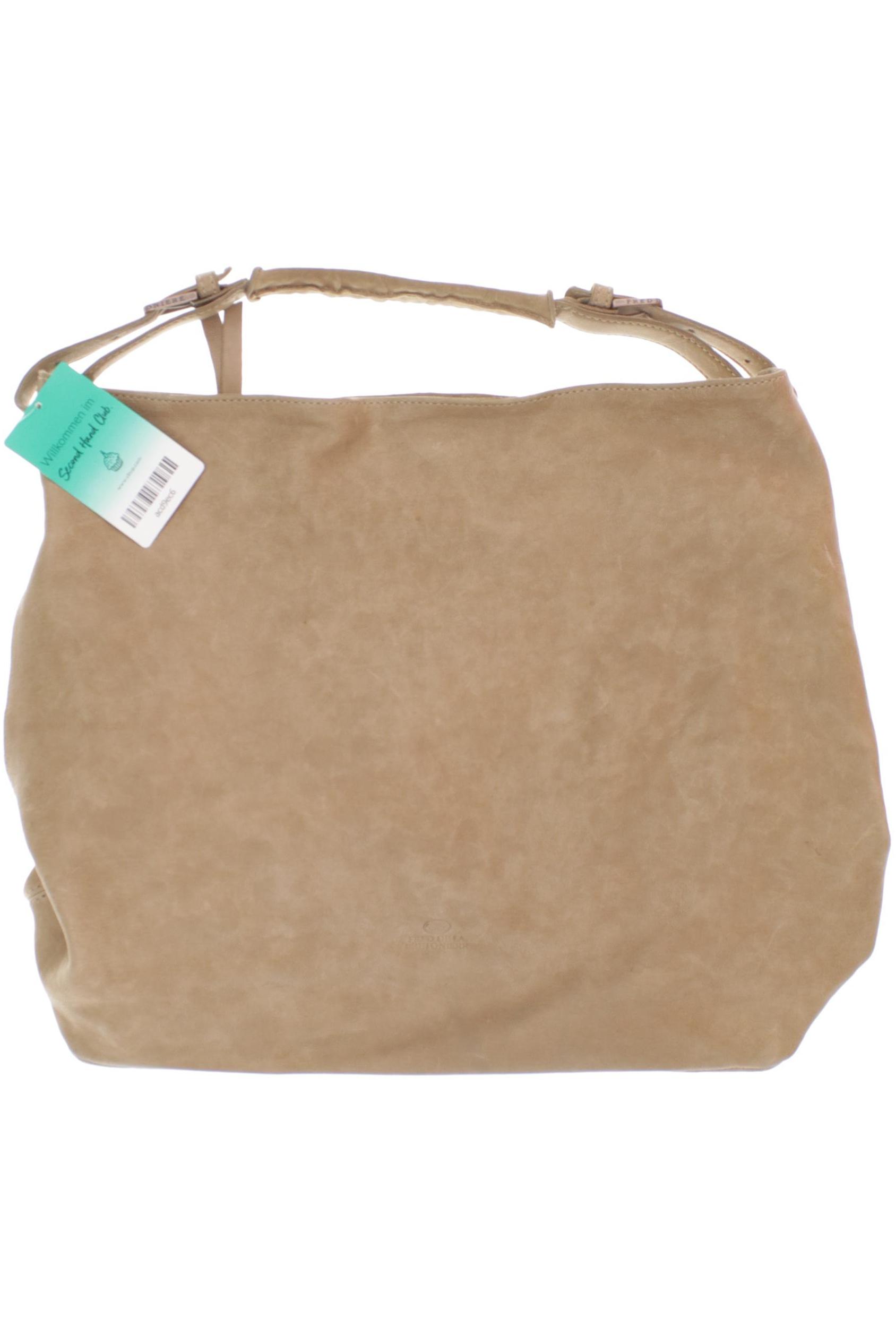 

Fred DE LA Bretoniere Damen Handtasche, beige, Gr.