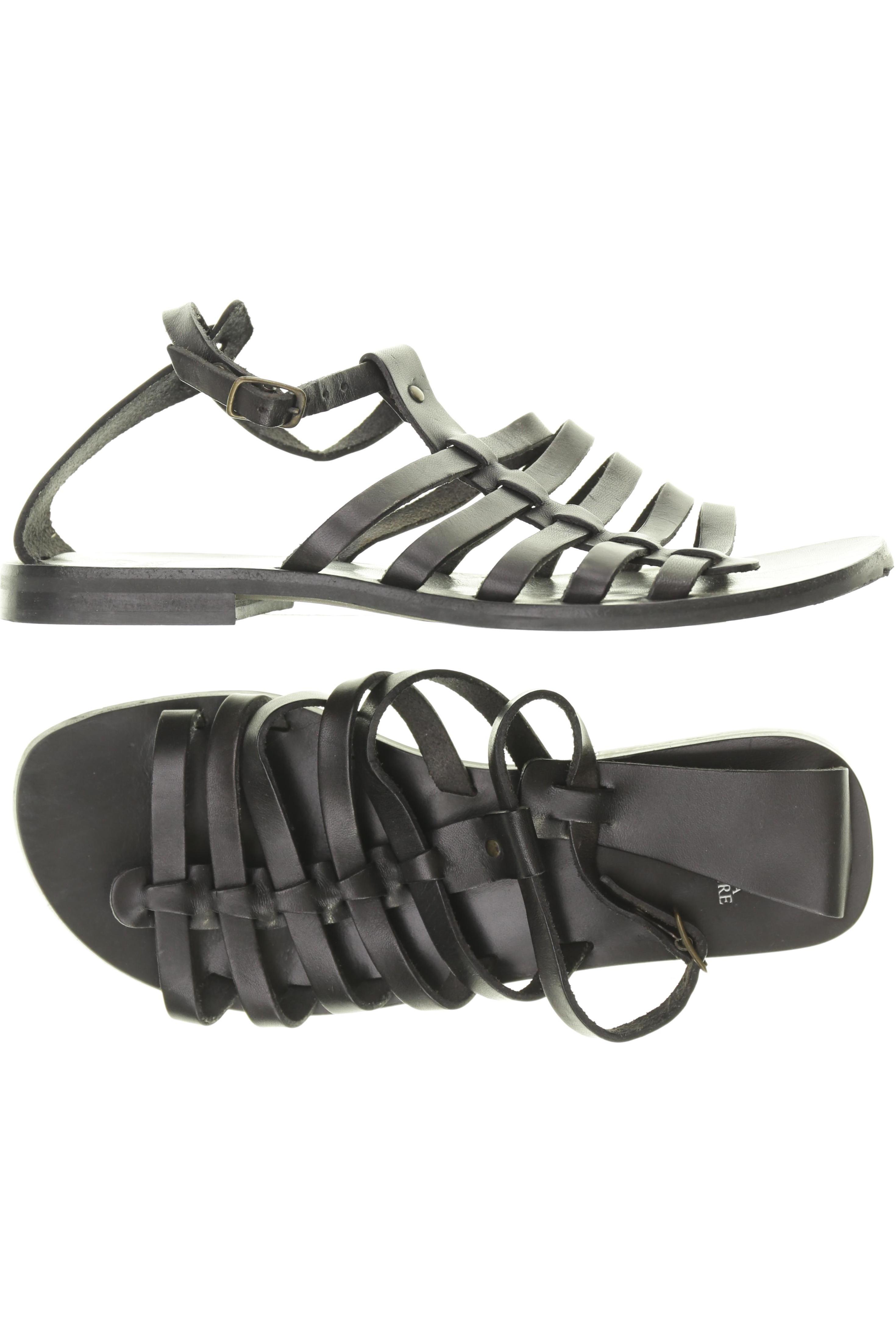 

Fred DE LA Bretoniere Damen Sandale, schwarz, Gr. 38