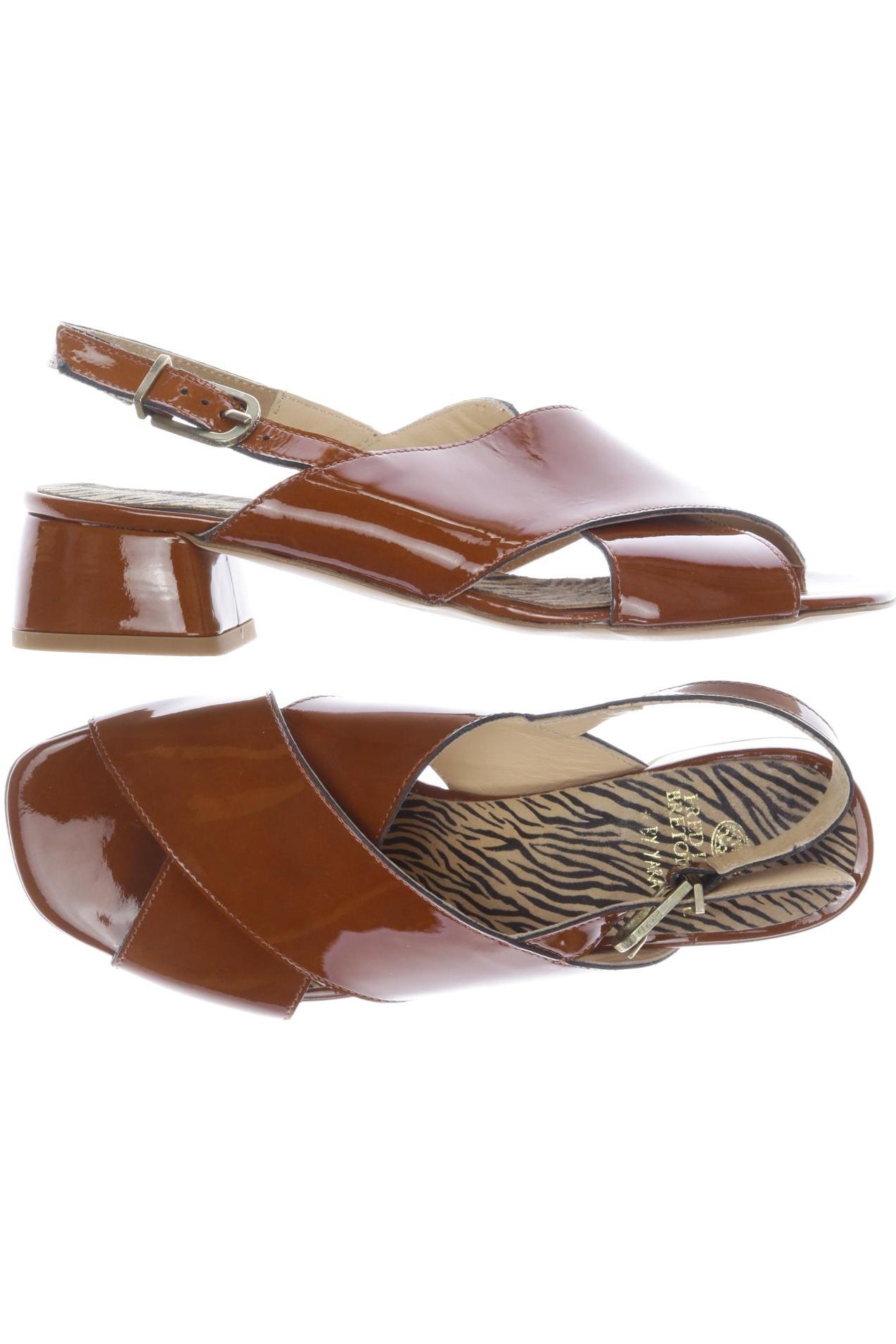 

Fred DE LA Bretoniere Damen Sandale, braun, Gr. 37