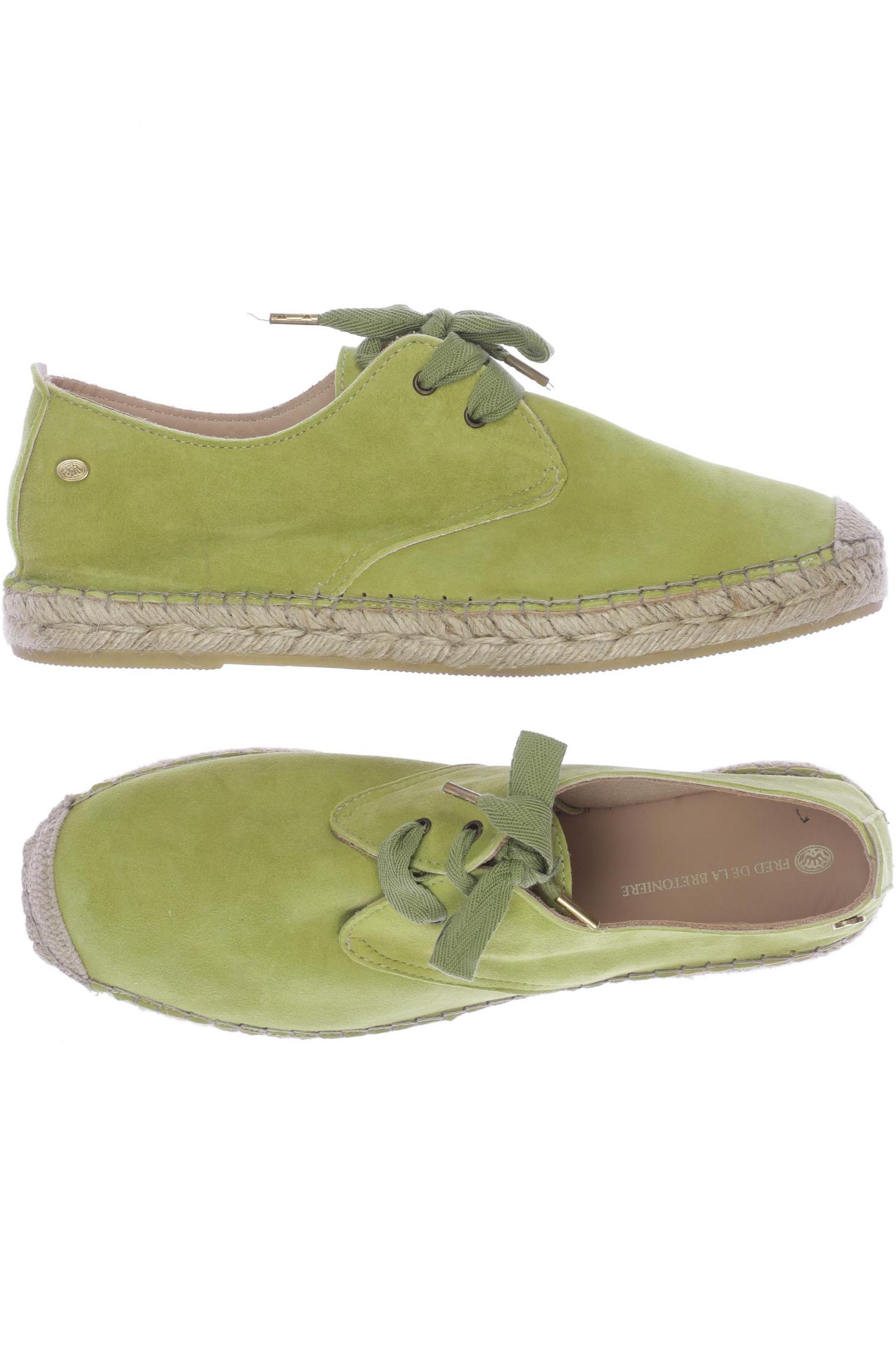 

Fred DE LA Bretoniere Damen Halbschuh, grün, Gr. 41