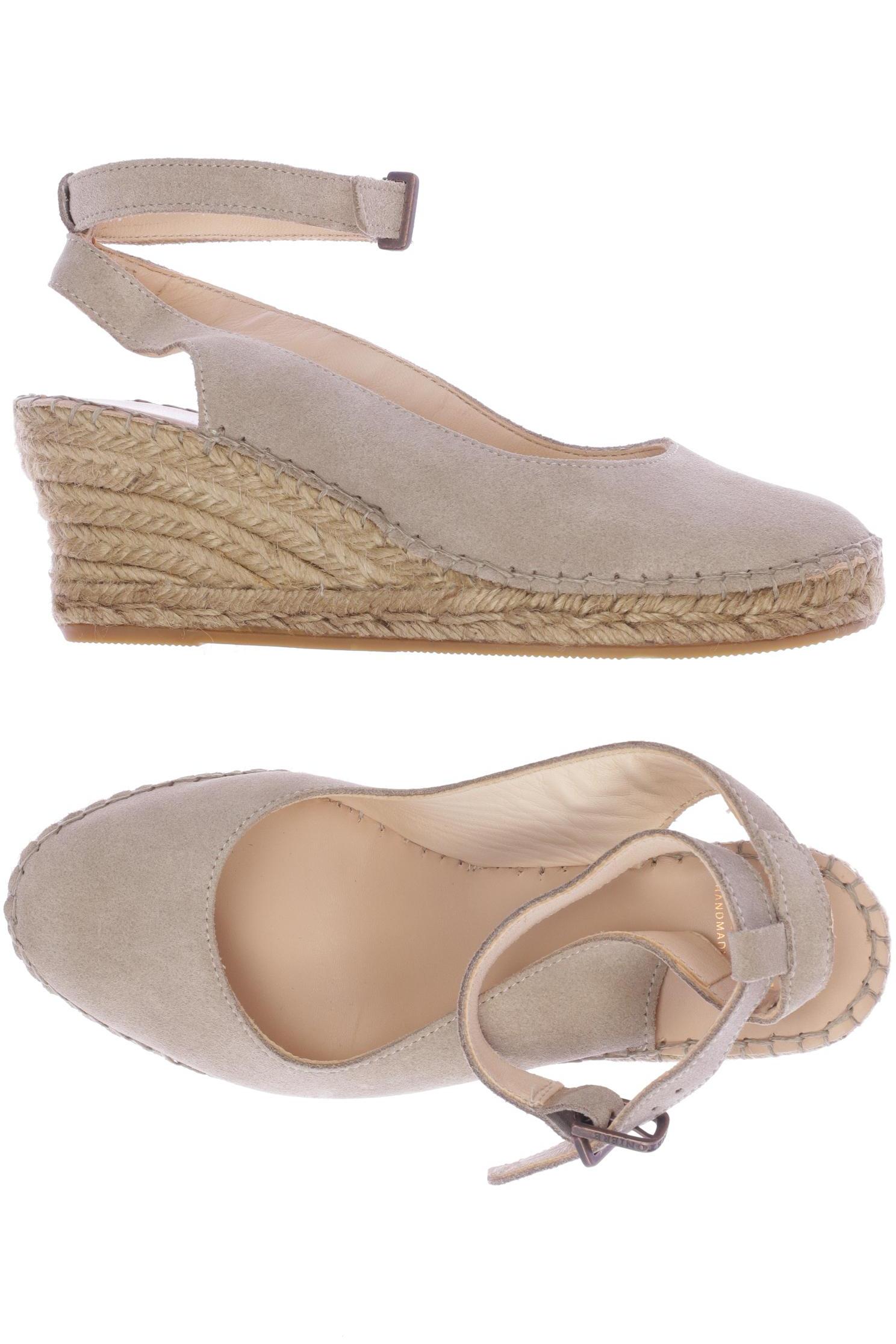 

Fred DE LA Bretoniere Damen Sandale, beige, Gr. 38