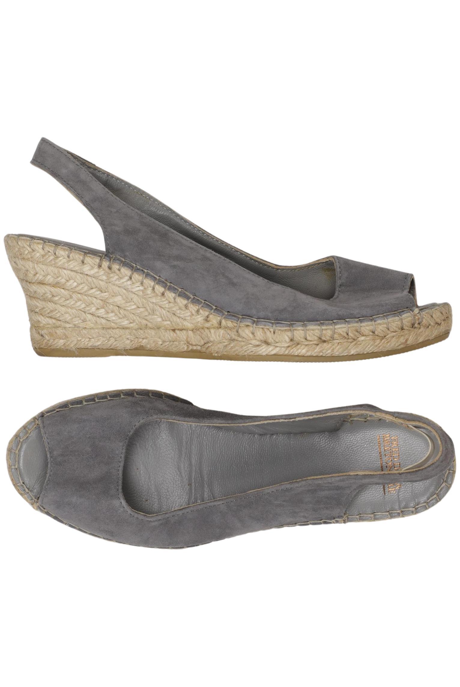 

Fred DE LA Bretoniere Damen Sandale, grau, Gr. 38
