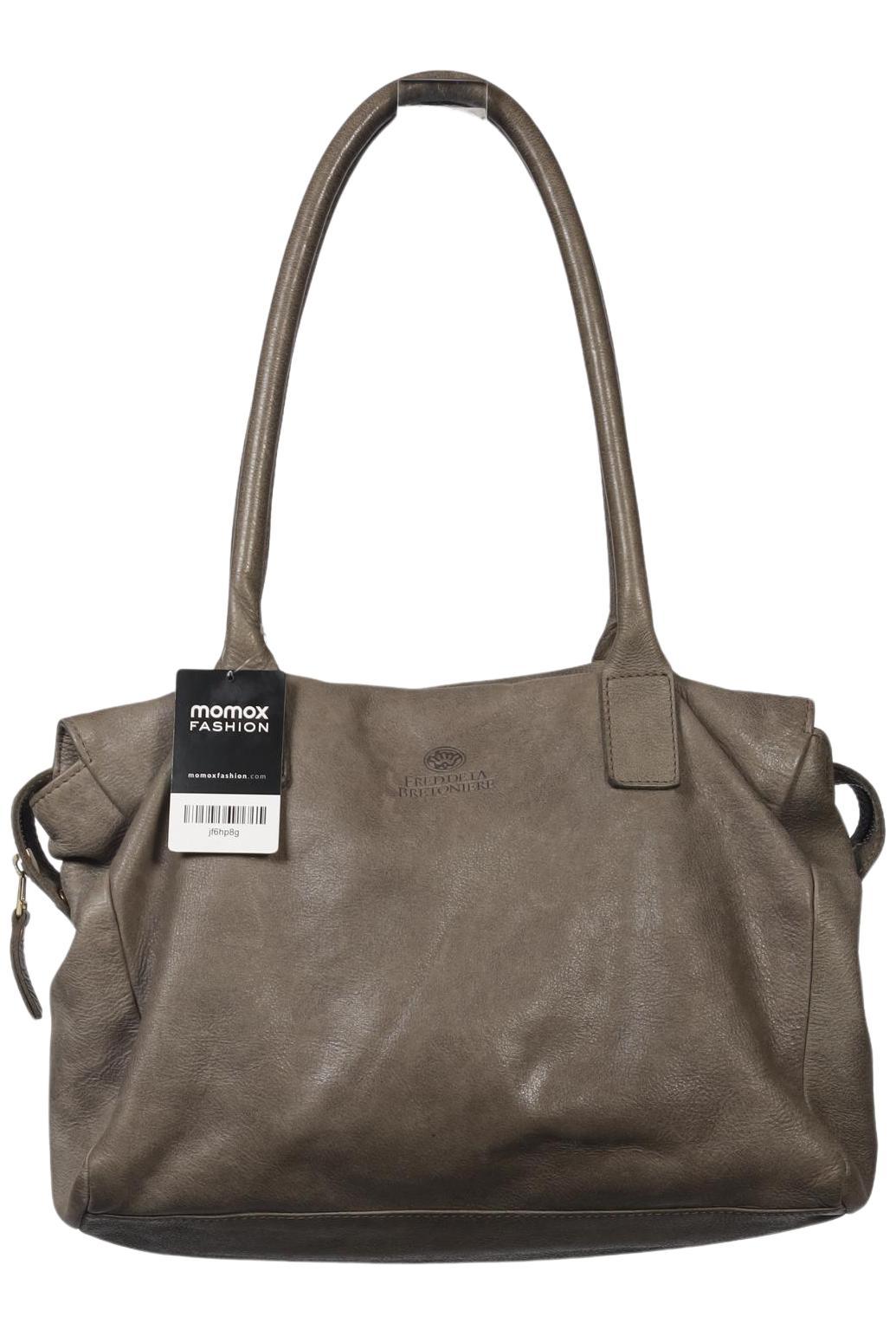 

Fred DE LA Bretoniere Damen Handtasche, braun, Gr.