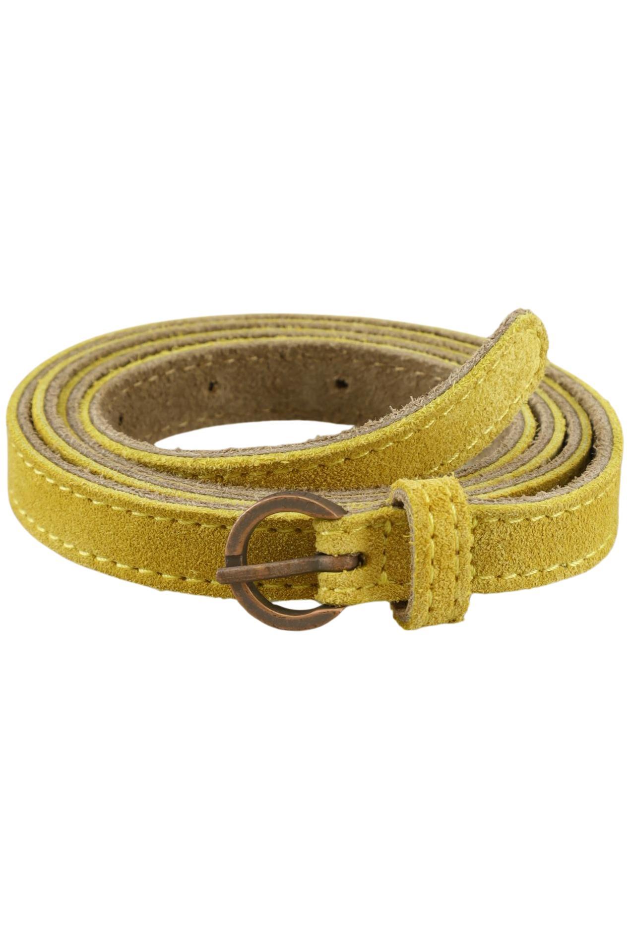 

Fred DE LA Bretoniere Damen Gürtel, gelb, Gr. 95