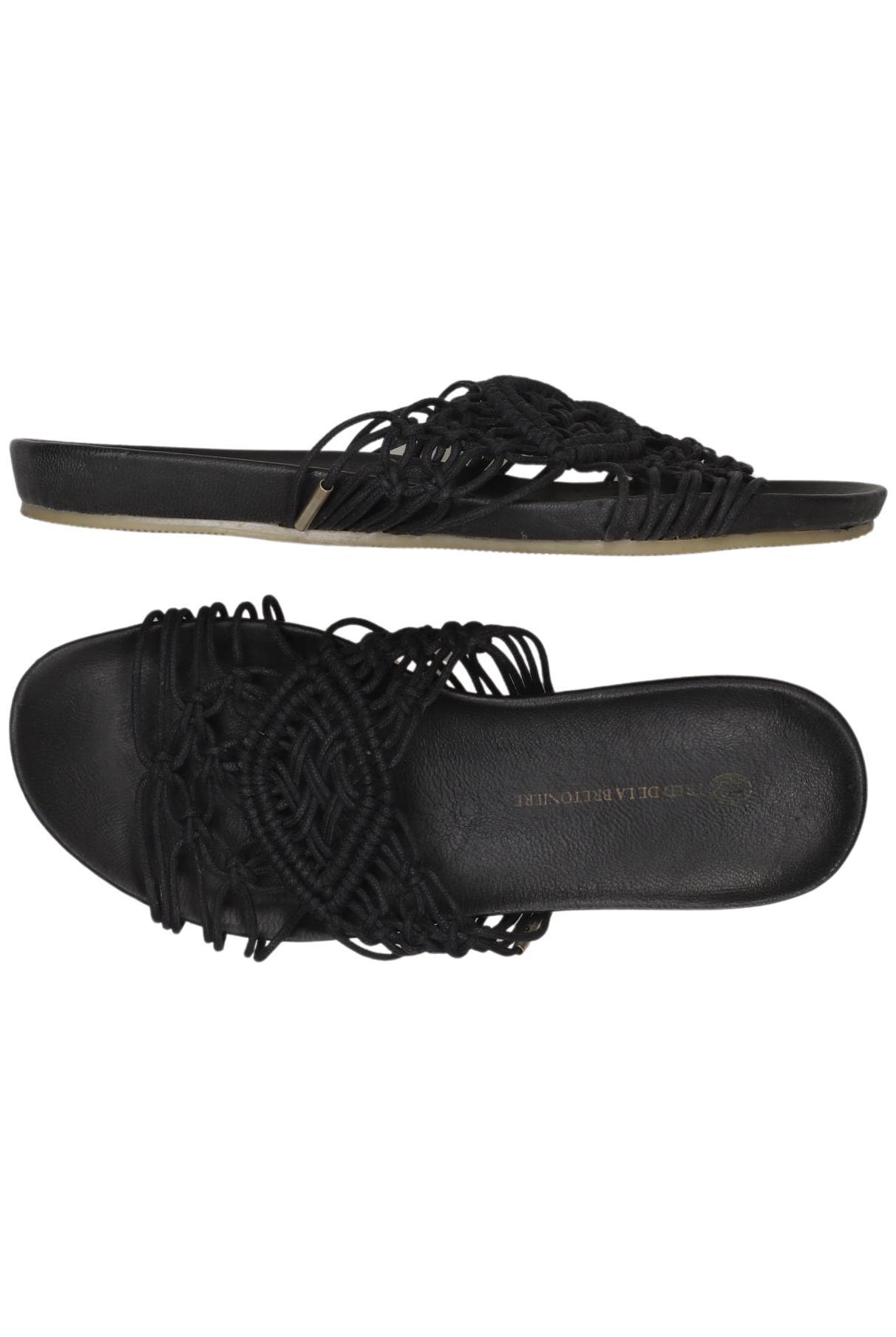 

Fred DE LA Bretoniere Damen Sandale, schwarz, Gr. 37