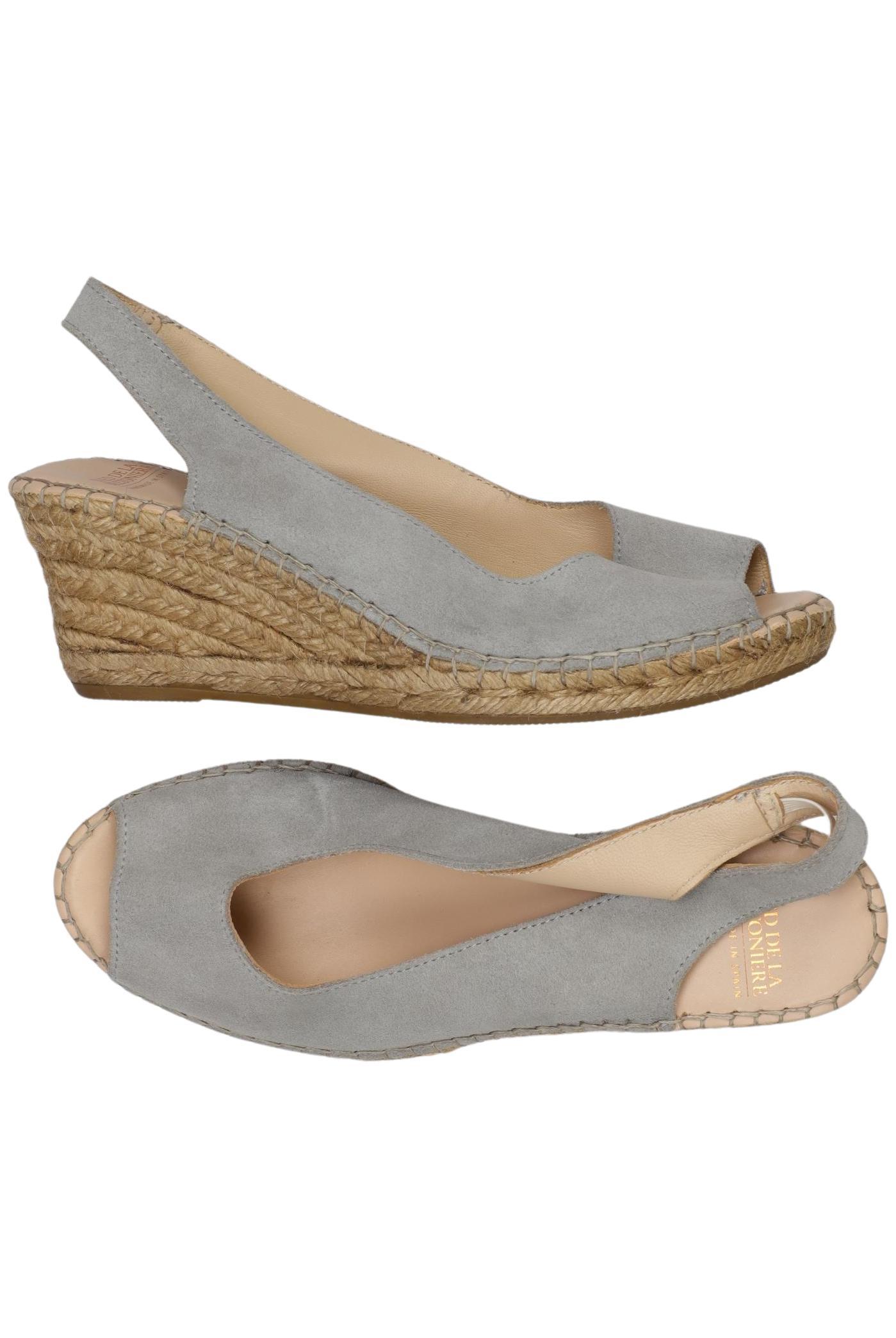 

Fred DE LA Bretoniere Damen Sandale, grau, Gr. 38