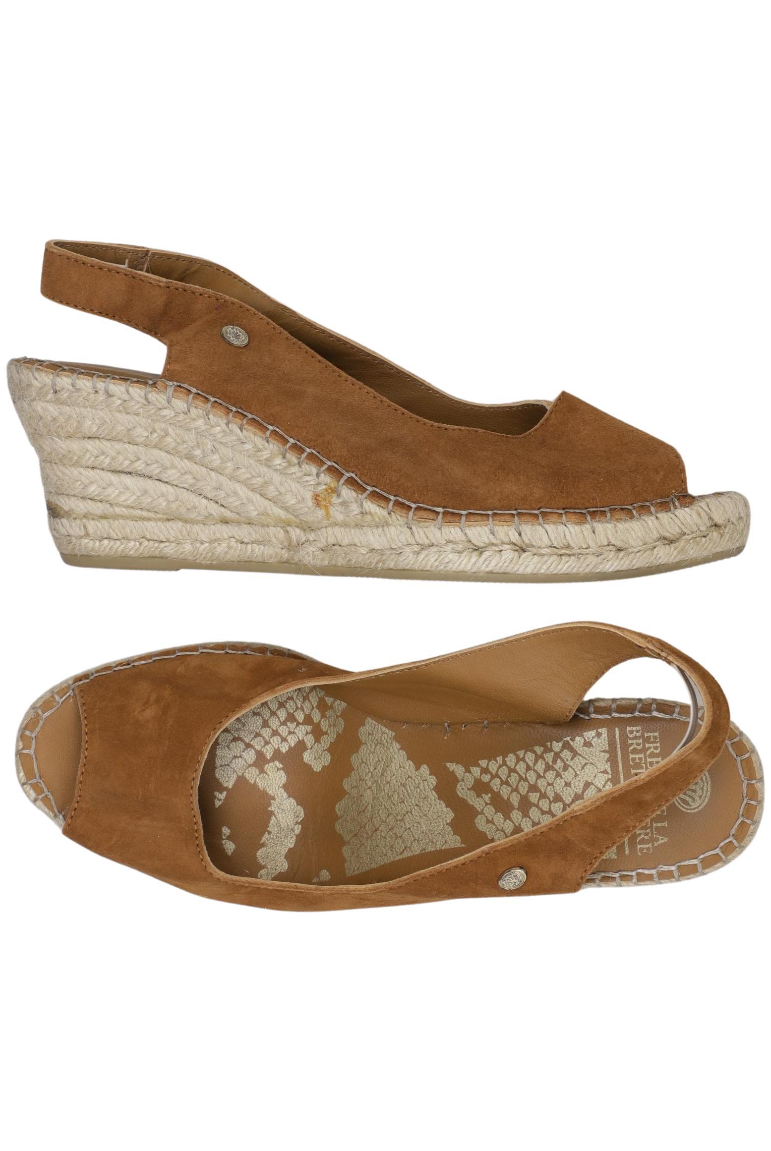 

Fred DE LA Bretoniere Damen Sandale, braun, Gr. 39