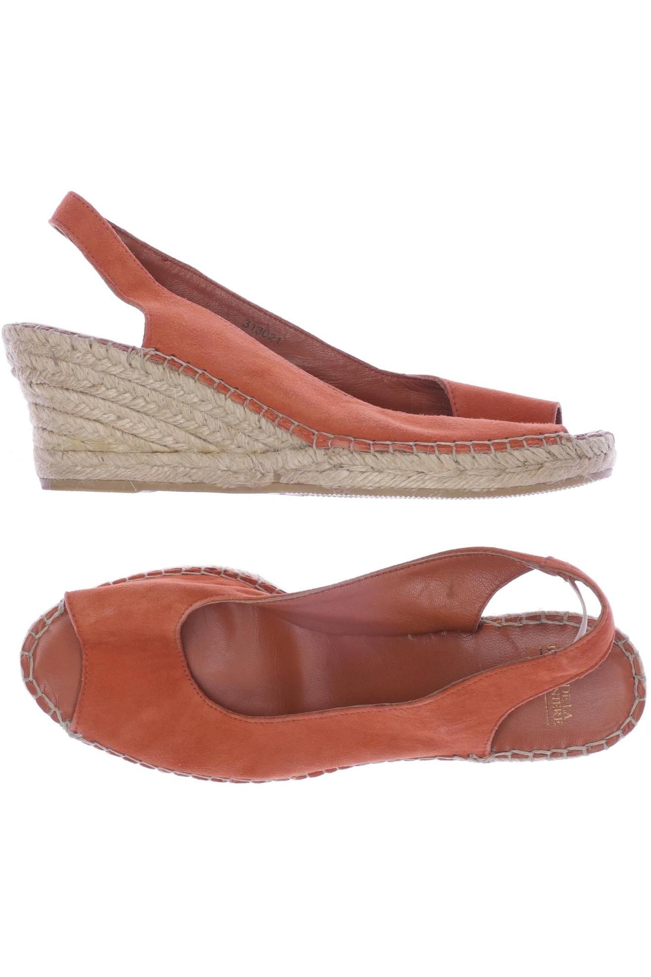 

Fred DE LA Bretoniere Damen Sandale, orange, Gr. 39