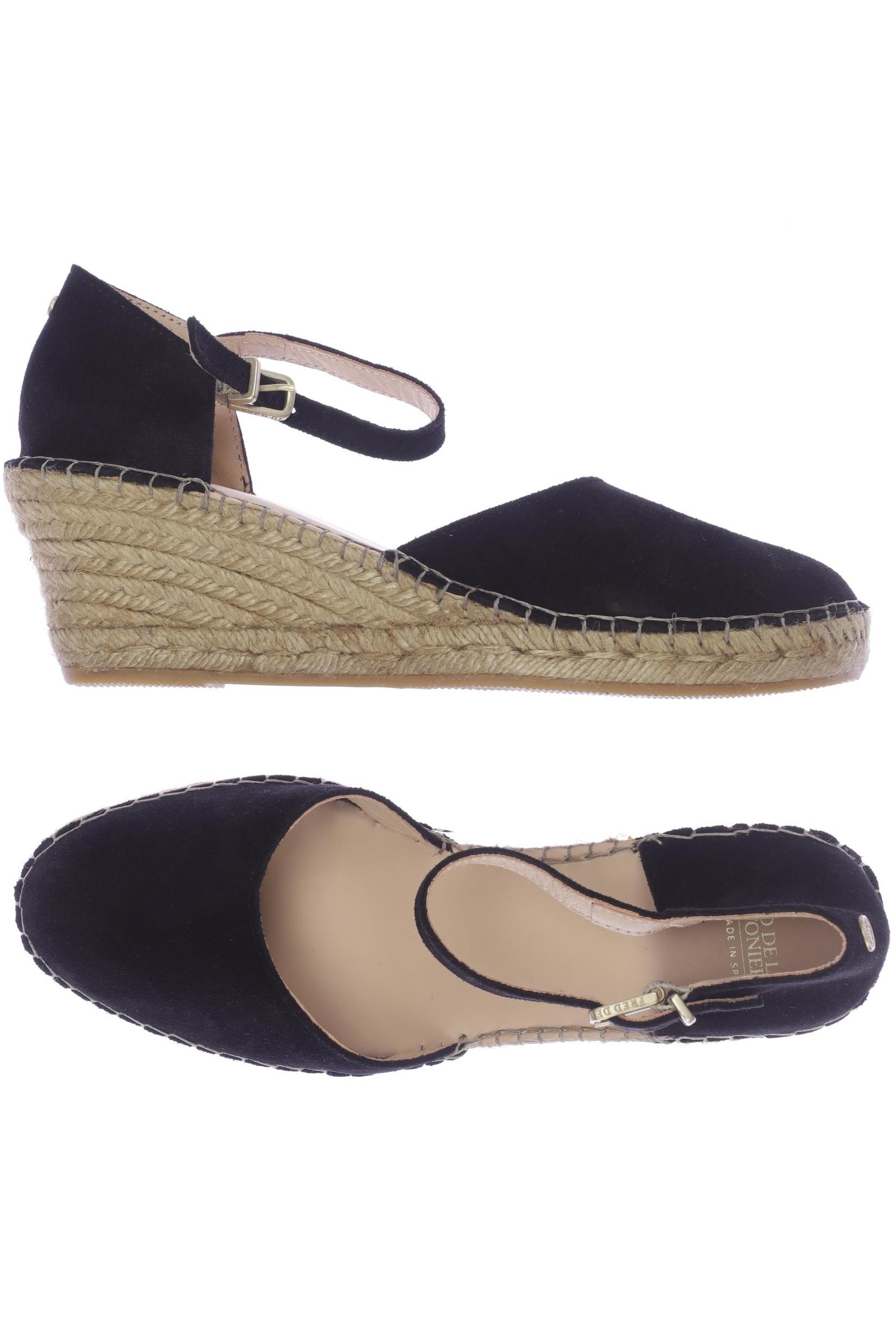 

Fred DE LA Bretoniere Damen Sandale, schwarz, Gr. 41