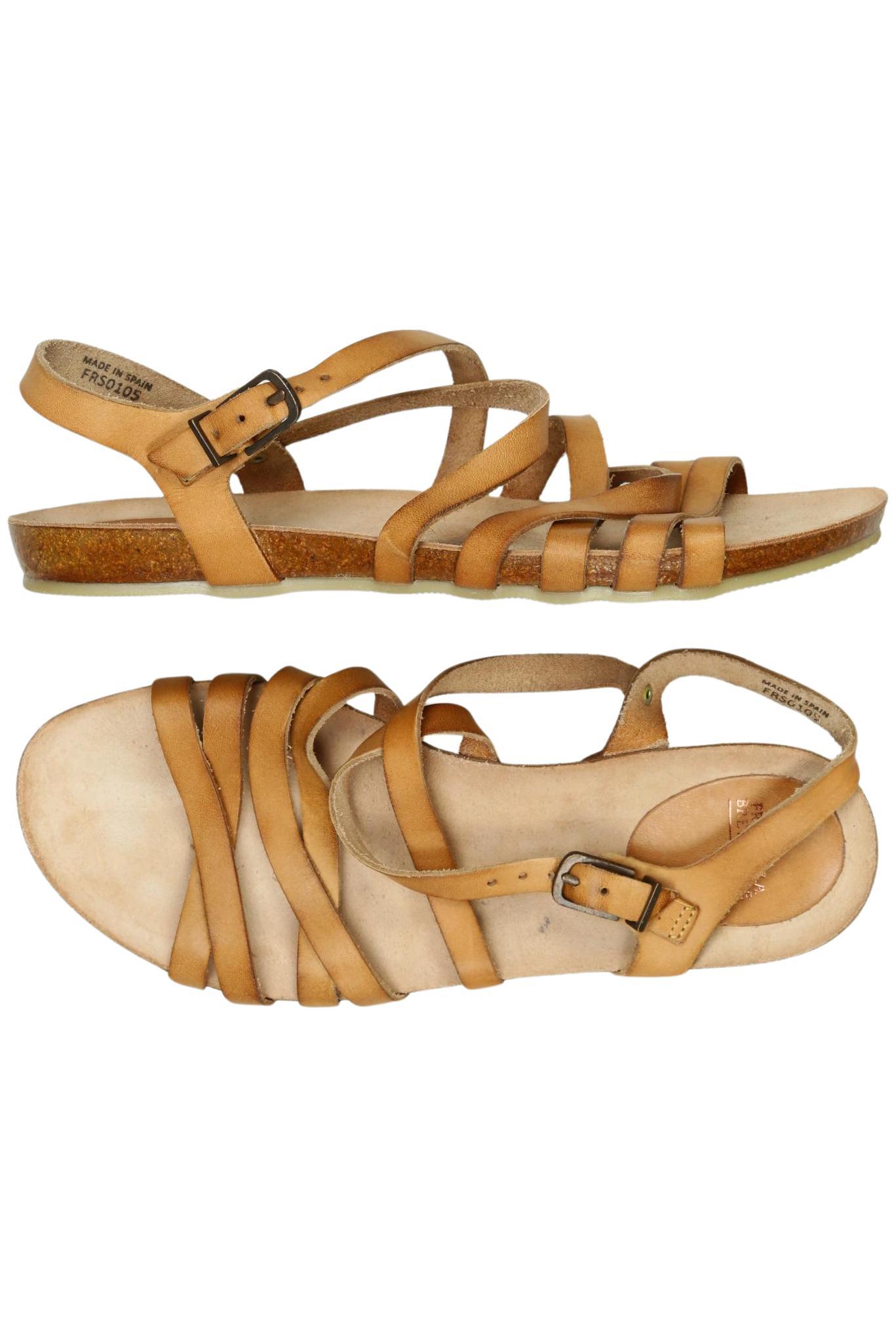 

Fred DE LA Bretoniere Damen Sandale, braun, Gr. 38